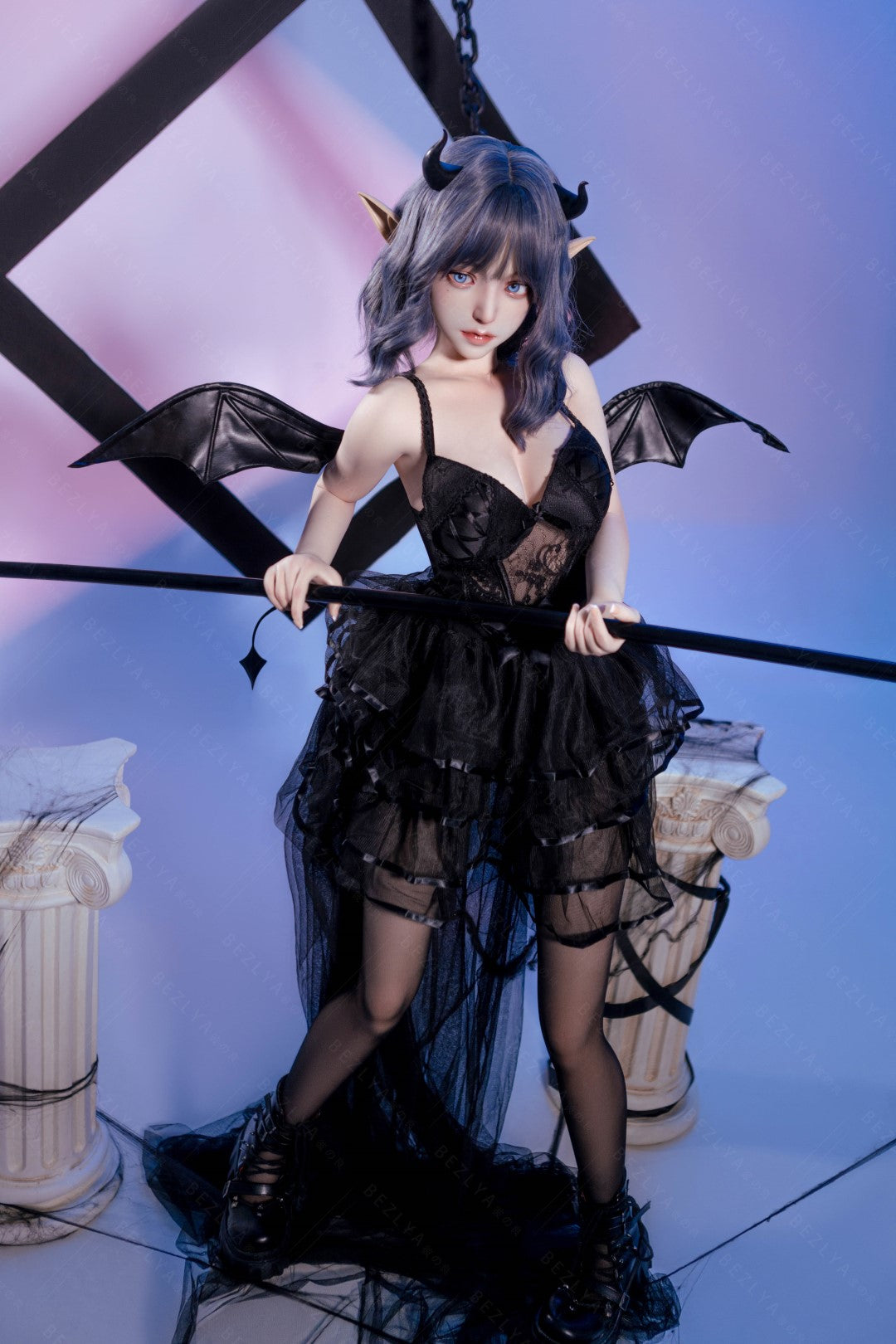 Campanule poupée sexuelle (Bezlya Doll 149 cm bonnet D 2.1 Silicone)