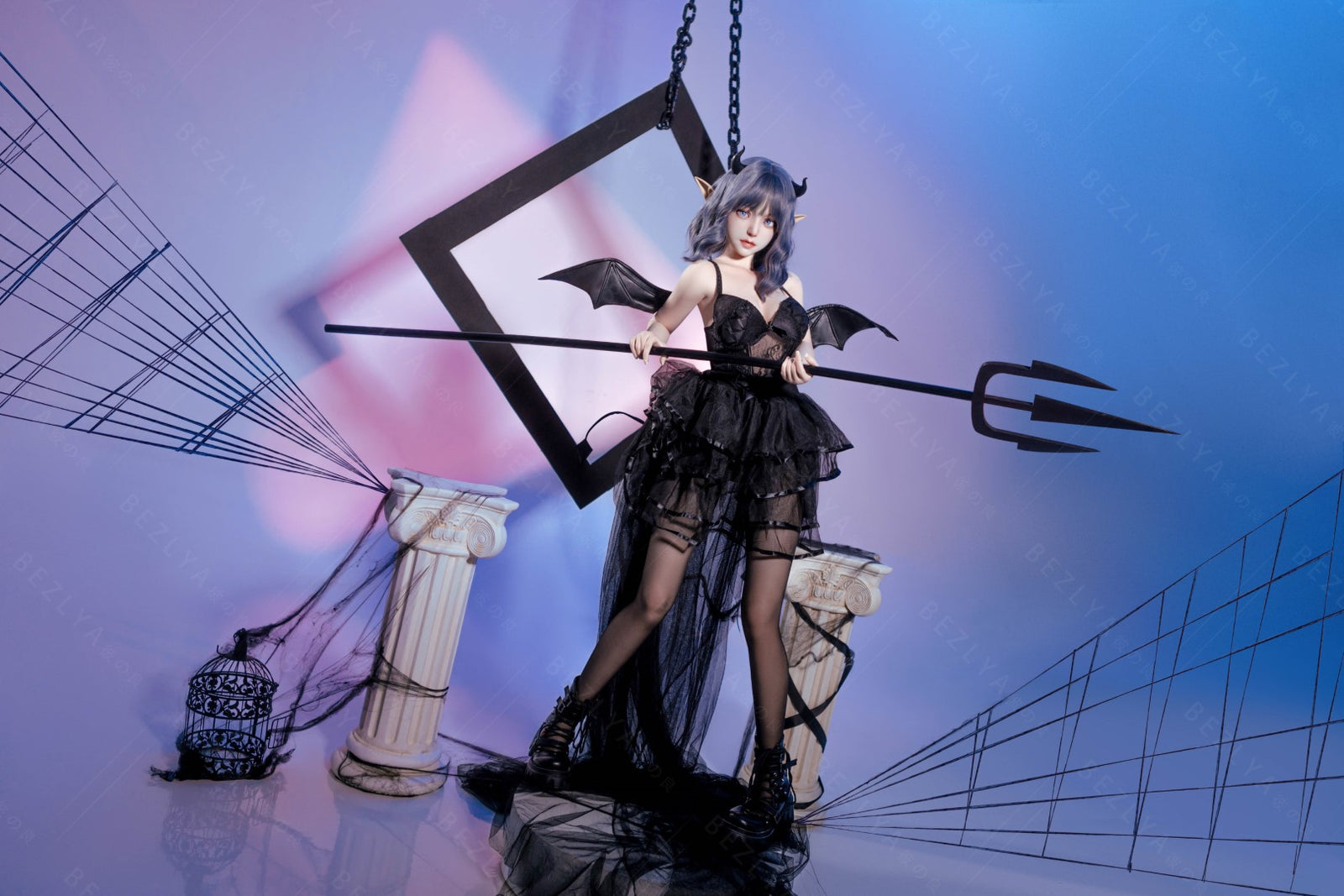 Campanule poupée sexuelle (Bezlya Doll 149 cm bonnet D 2.1 Silicone)