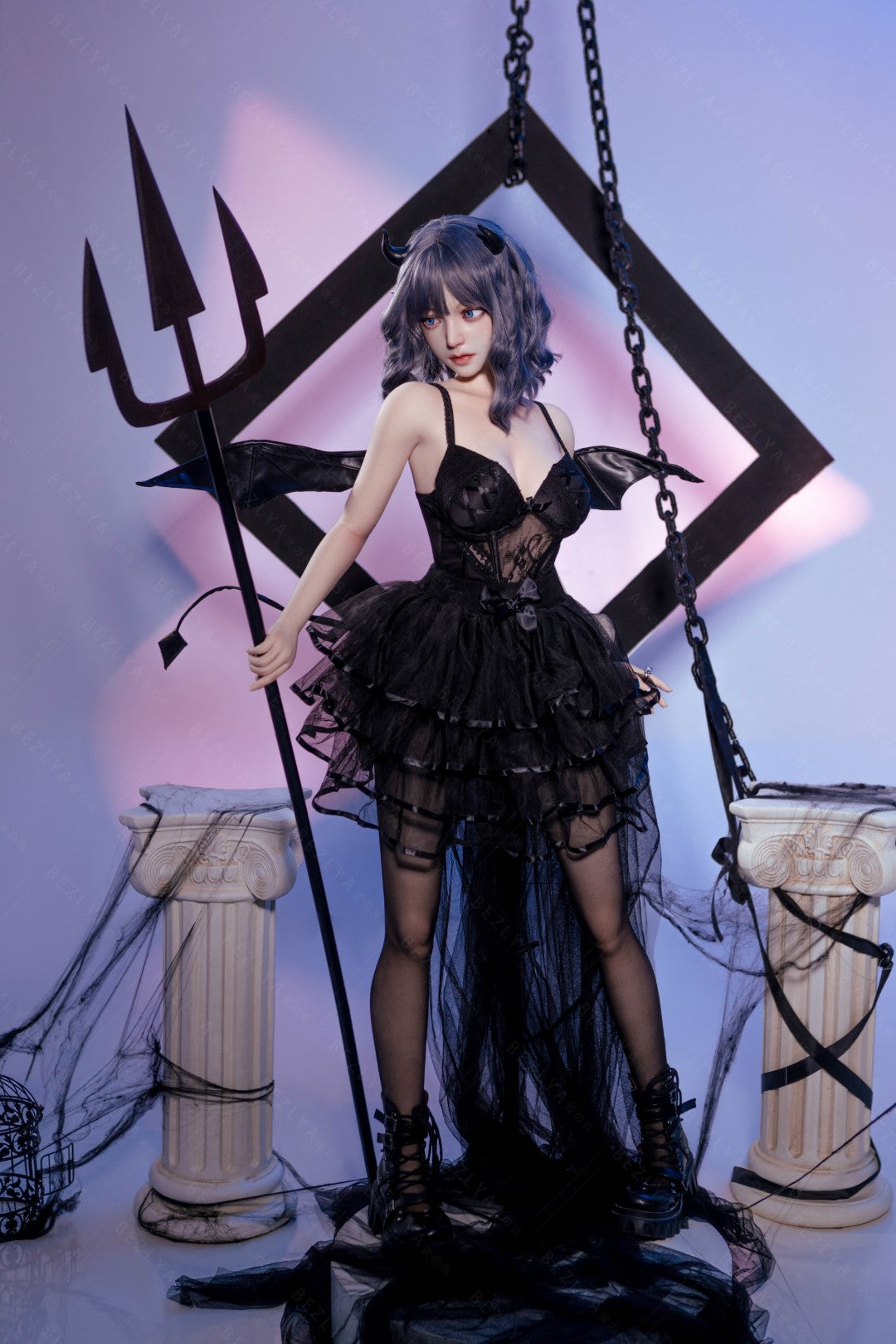 Campanule poupée sexuelle (Bezlya Doll 149 cm bonnet D 2.1 Silicone)