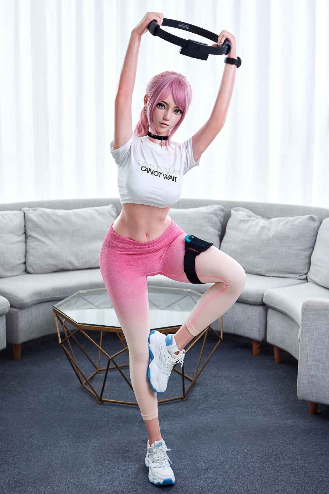 Cyrtenthère poupée sexuelle (Bezlya Doll 156 cm bonnet B 2.1 Silicone)