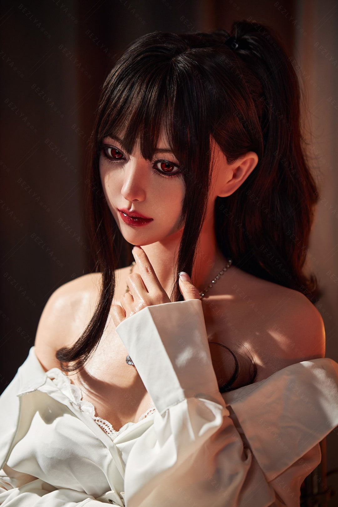 Hibiscus poupée sexuelle (Bezlya Doll 153 cm C-cup 2.2U Silicone)