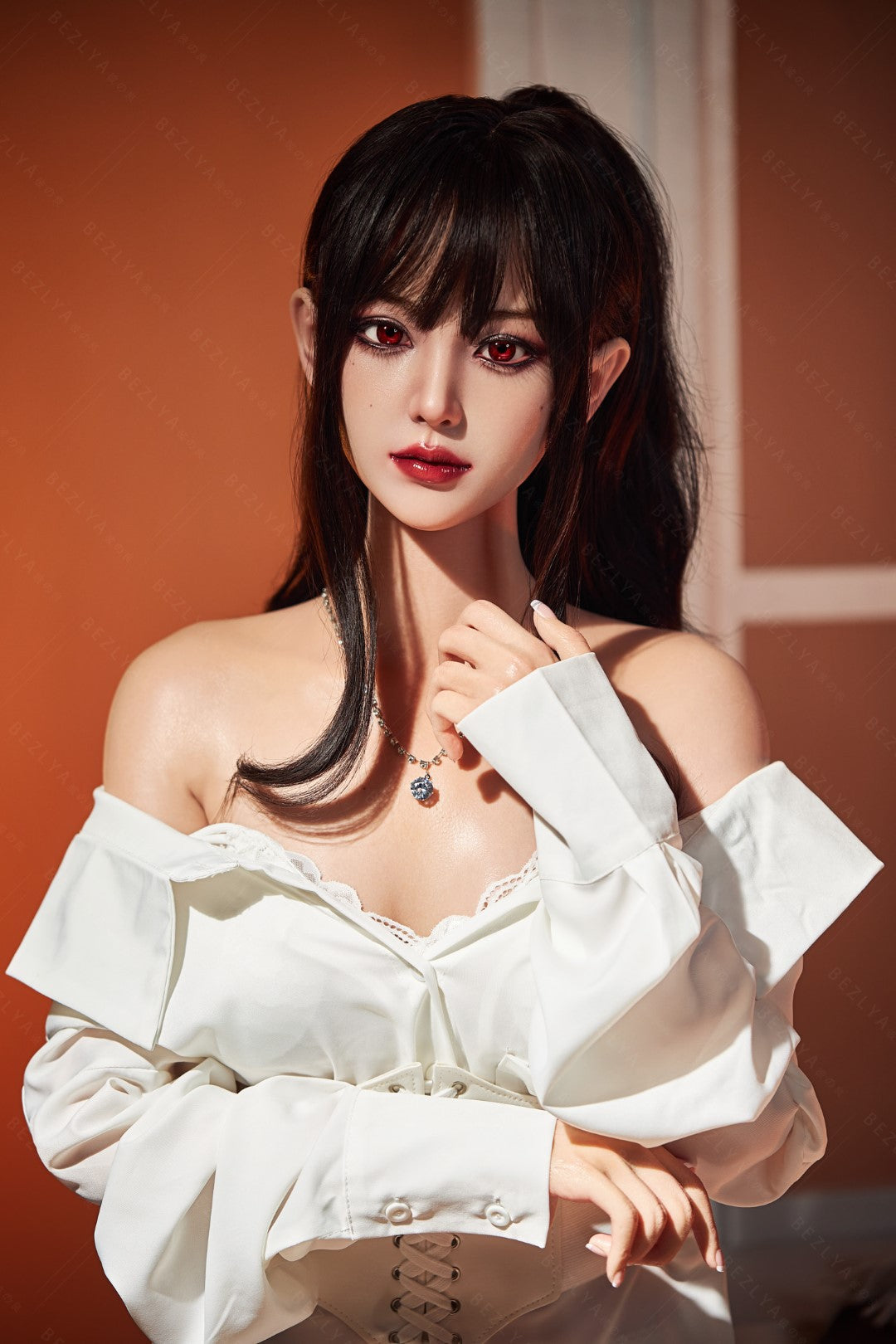 Hibiscus poupée sexuelle (Bezlya Doll 153 cm C-cup 2.2U Silicone)