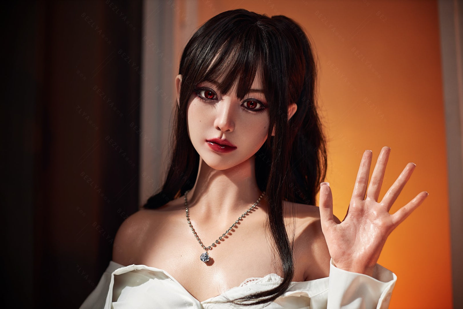 Hibiscus poupée sexuelle (Bezlya Doll 153 cm C-cup 2.2U Silicone)