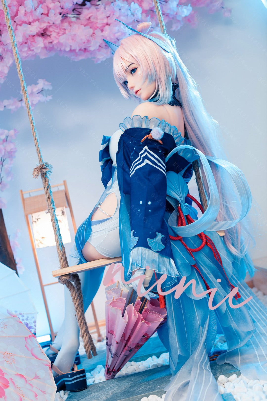 Cyrtenthère poupée sexuelle (Bezlya Doll Bonnet B 155 cm 2.0 TPE+Silicone)