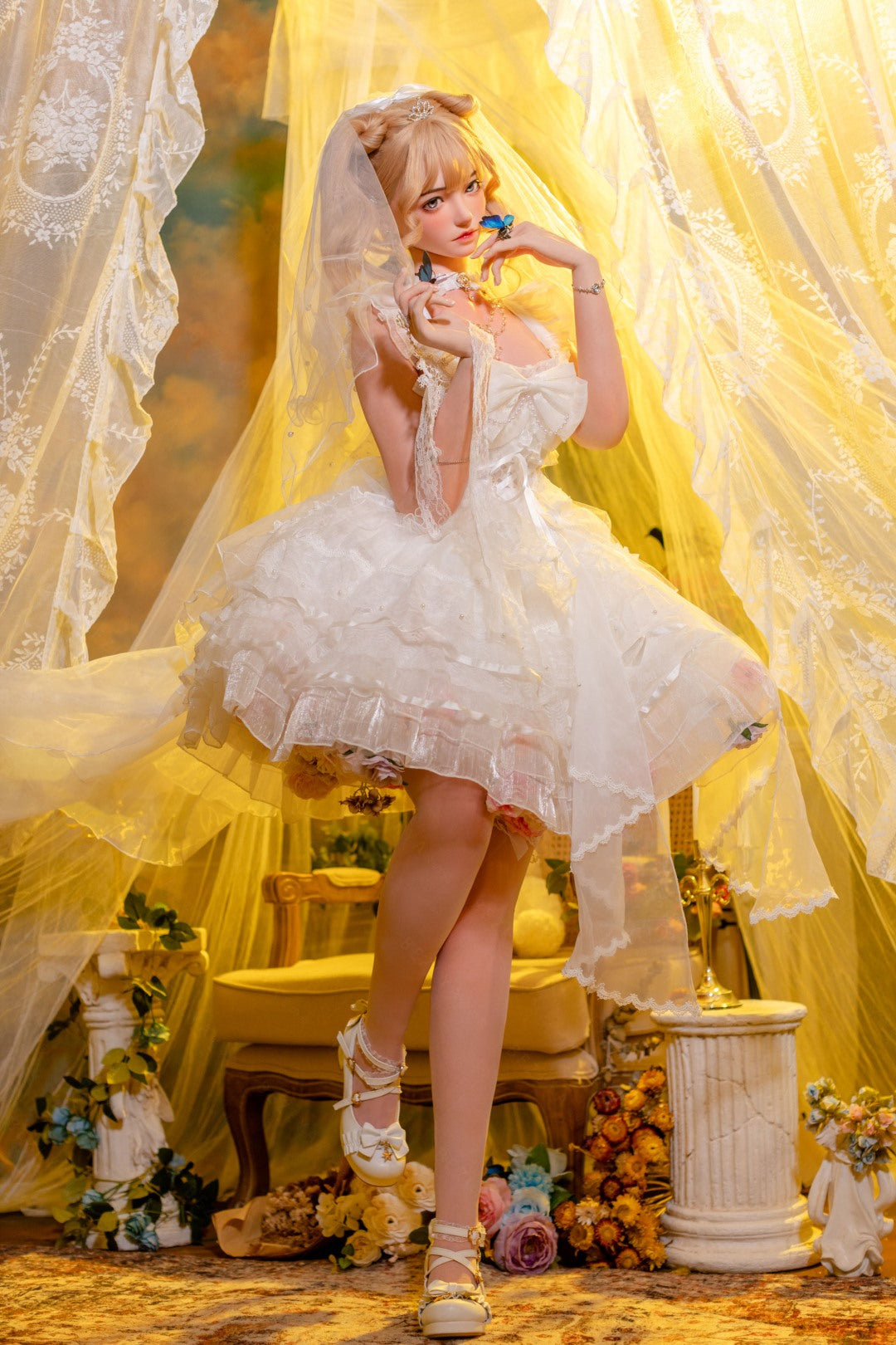 Laurier-rose poupée sexuelle (Bezlya Doll 156 cm bonnet B 2.1 Silicone)