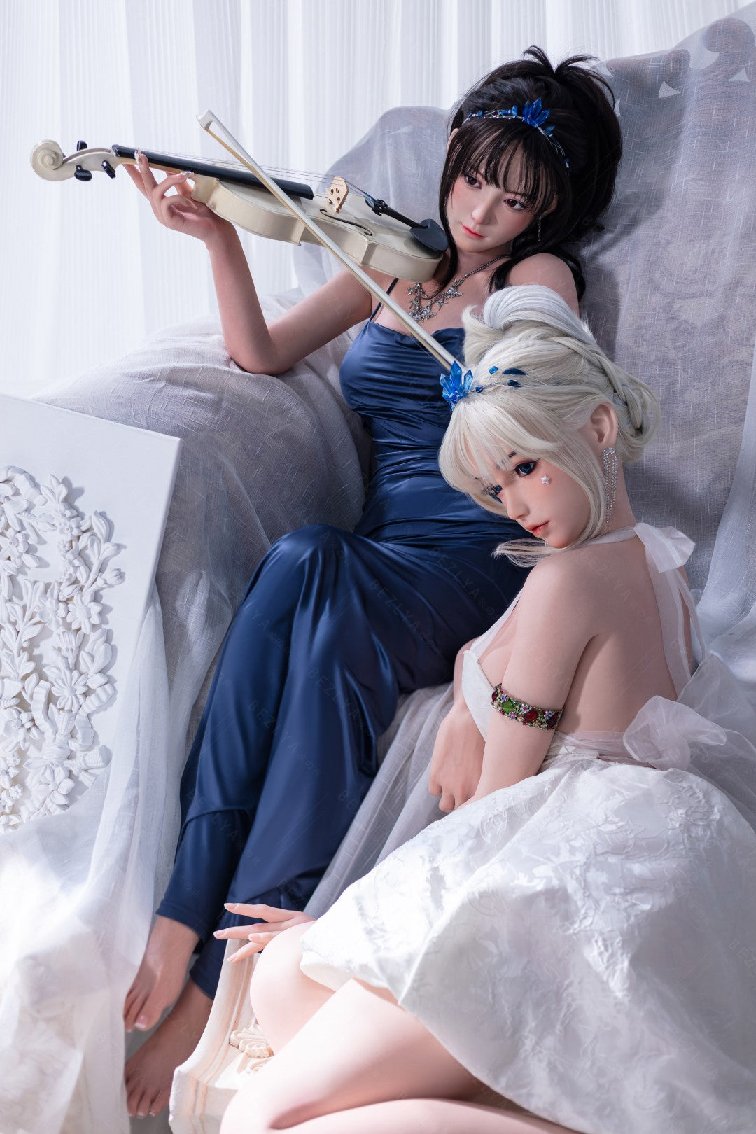 Gardénia poupée sexuelle (Bezlya Doll 155 cm E-cup 2.2CF Silicone)