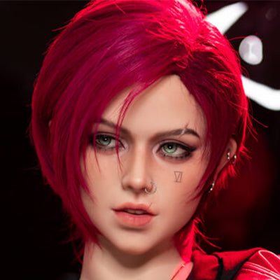 Tête supplémentaire (FunWest Doll TPE d'origine)