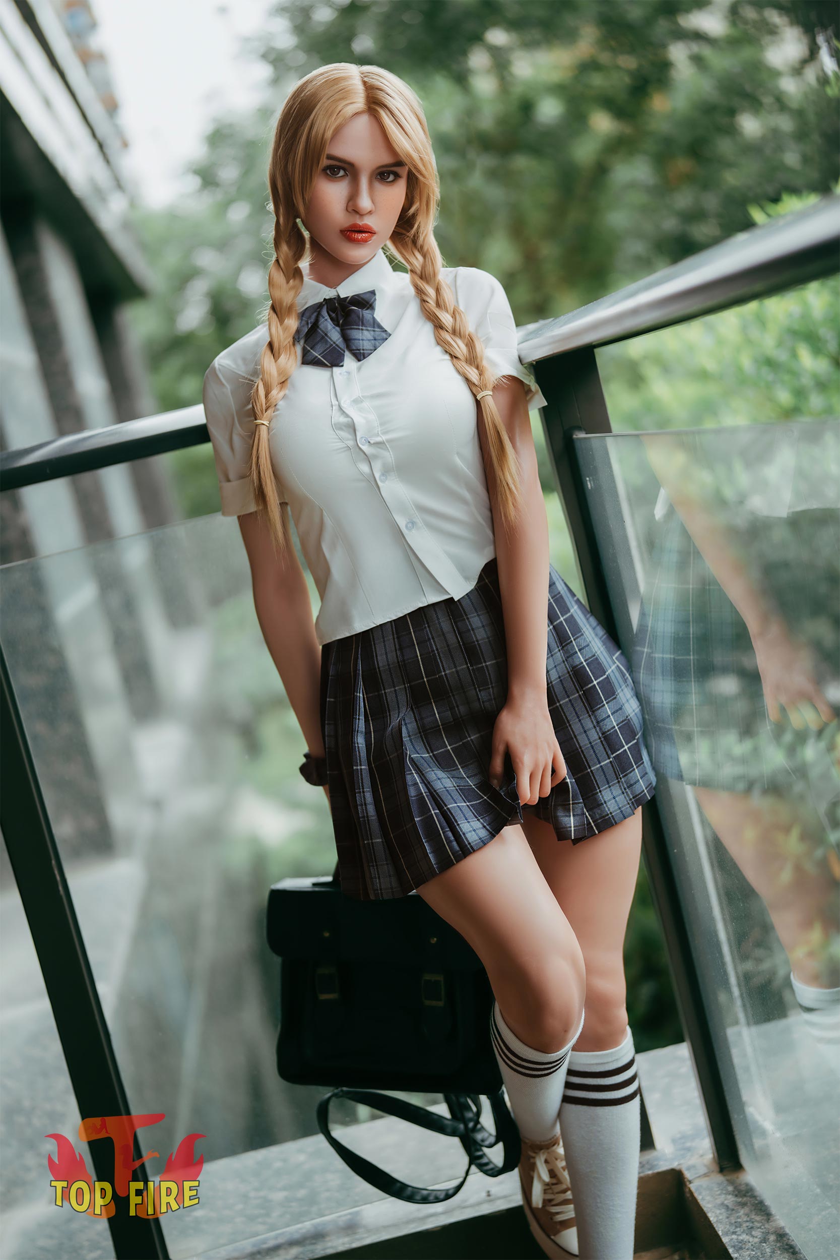 Chloé poupée sexuelle (Top Fire Doll 170cm E-Cup T24 Silicone)