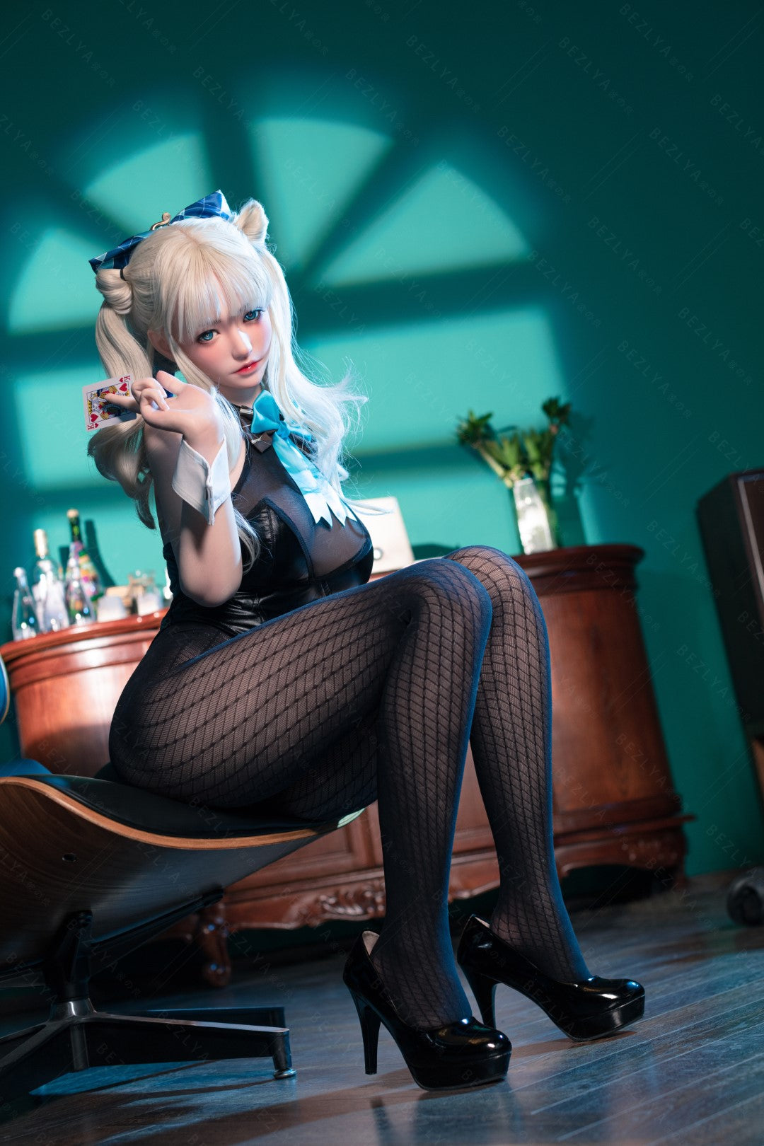 Laurier-rose poupée sexuelle (Bezlya Doll 155 cm E-cup 2.2CF Silicone)