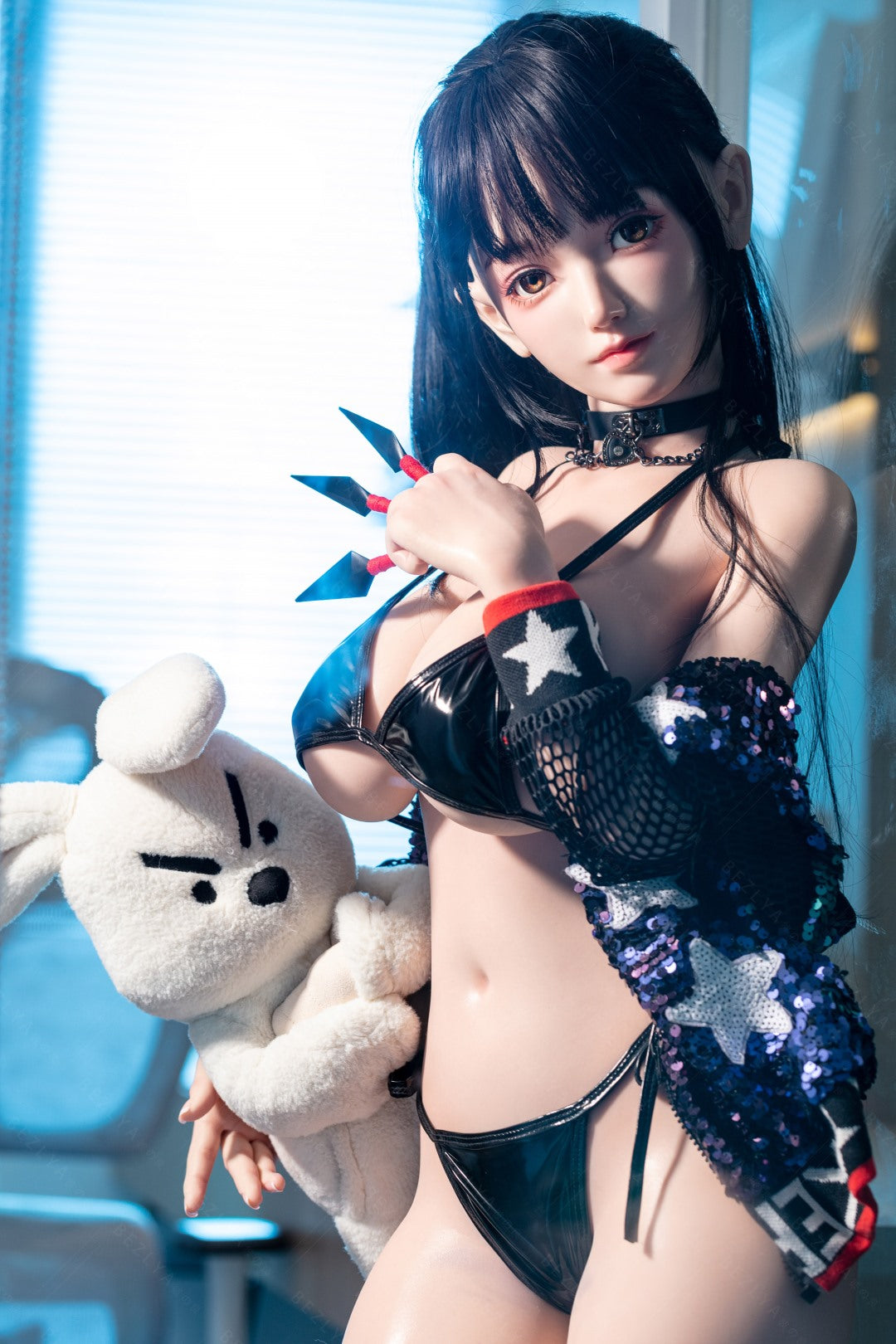 Péonie poupée sexuelle (Bezlya Doll 145 cm F-cup 2.2CF Silicone)