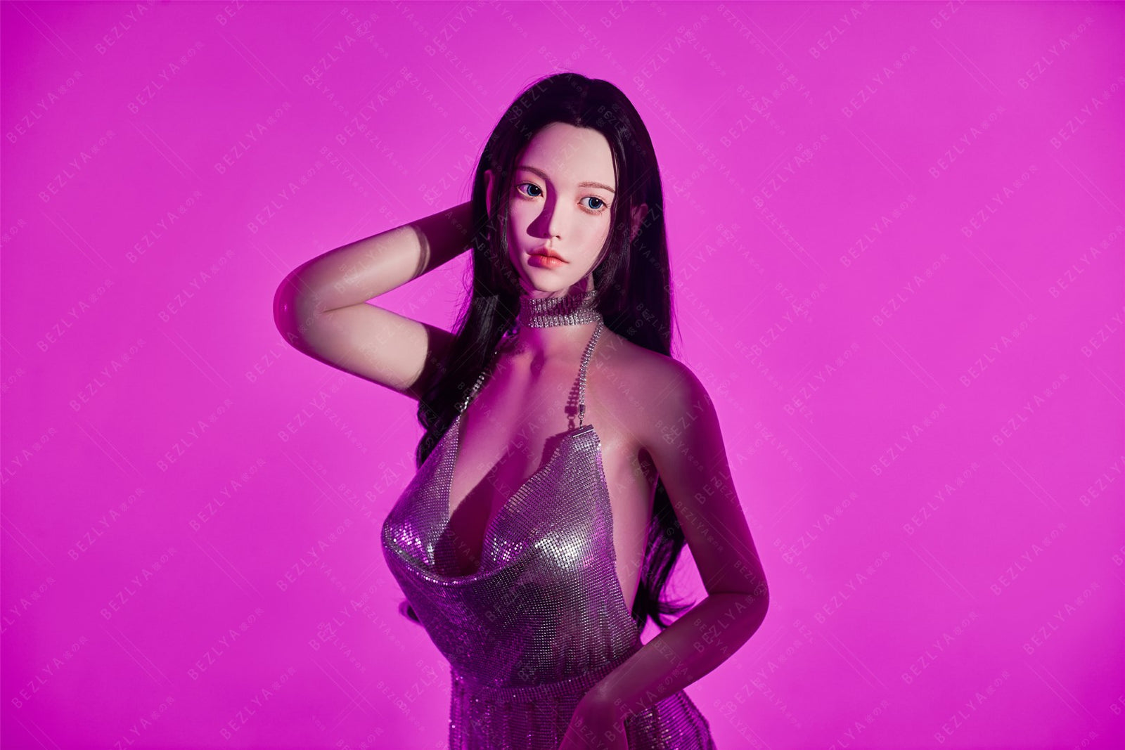 Nymphée poupée sexuelle (Bezlya Doll 163 cm E-cup 2.2CF Silicone)