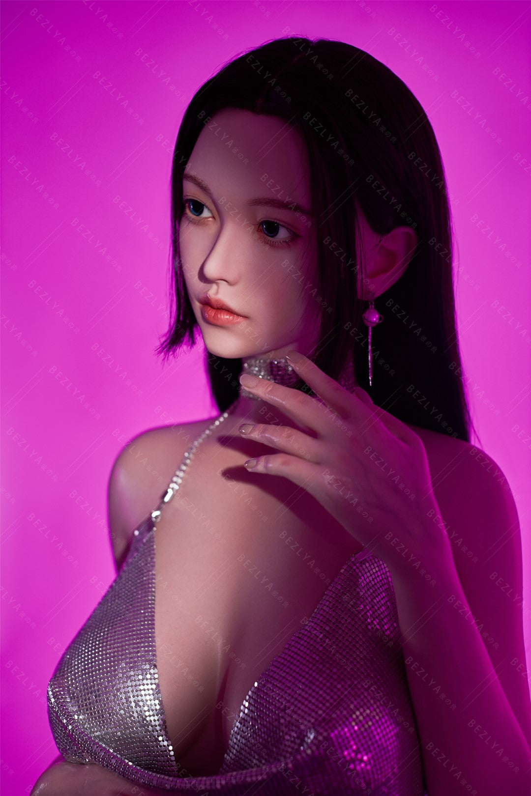 Nymphée poupée sexuelle (Bezlya Doll 163 cm E-cup 2.2CF Silicone)