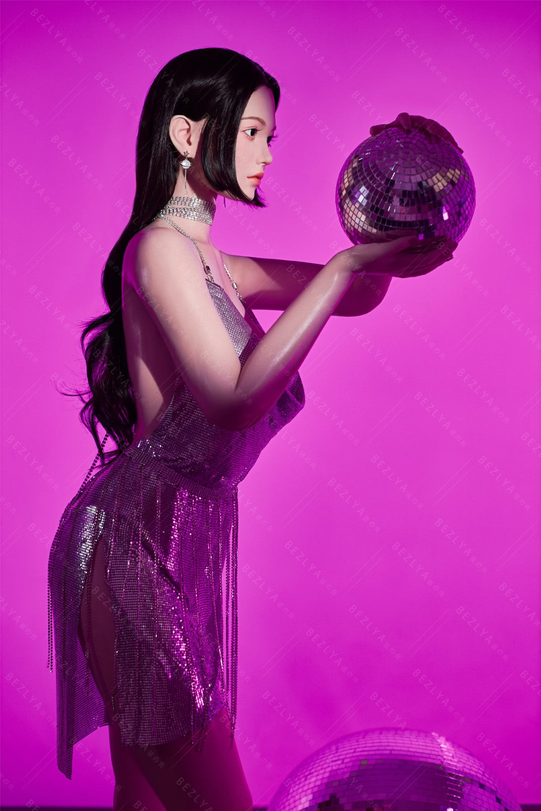 Nymphée poupée sexuelle (Bezlya Doll 163 cm E-cup 2.2CF Silicone)