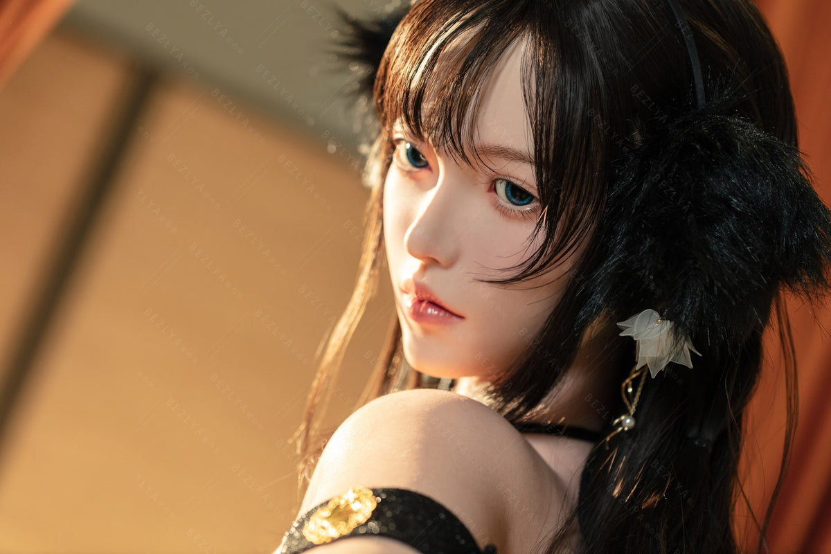 Nymphée poupée sexuelle (Bezlya Doll 155 cm H-cup 2.1 Silicone)