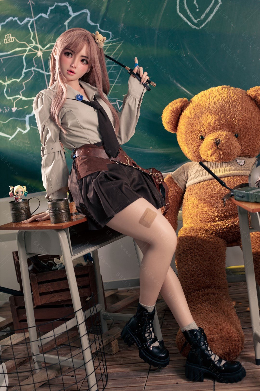 Convallarie poupée sexuelle (Bezlya Doll 155 cm bonnet B 2.1 Silicone)