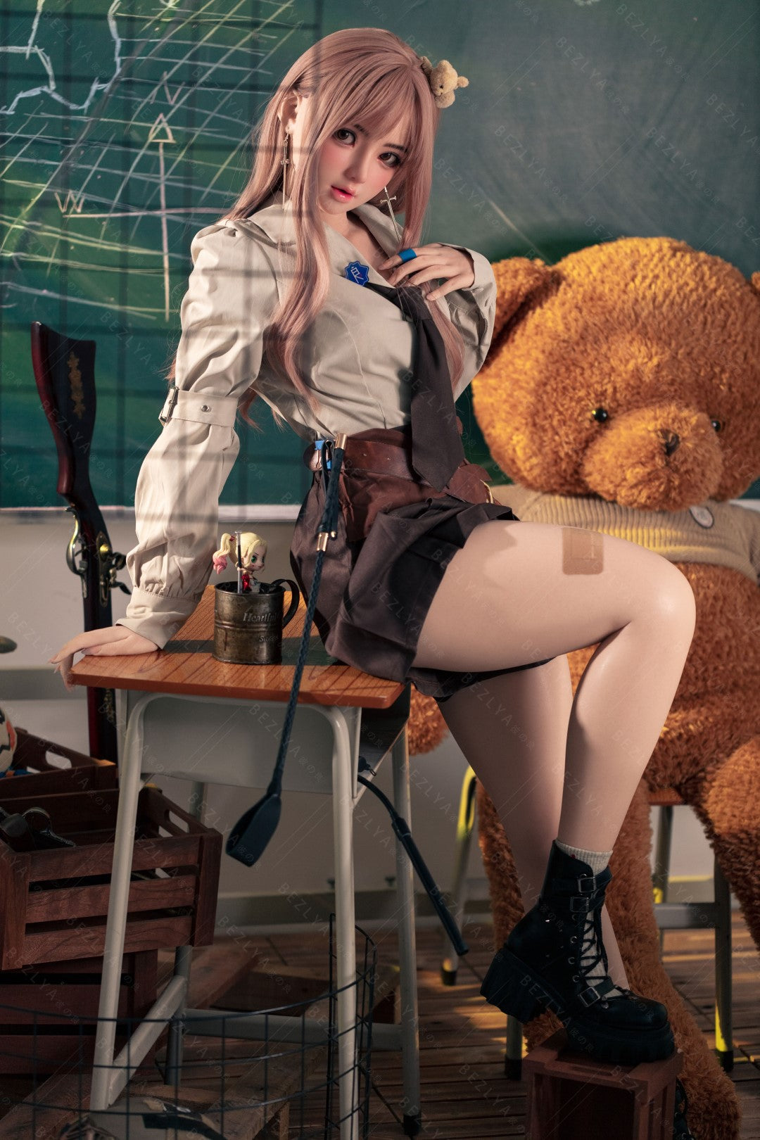 Convallarie poupée sexuelle (Bezlya Doll 155 cm bonnet B 2.1 Silicone)