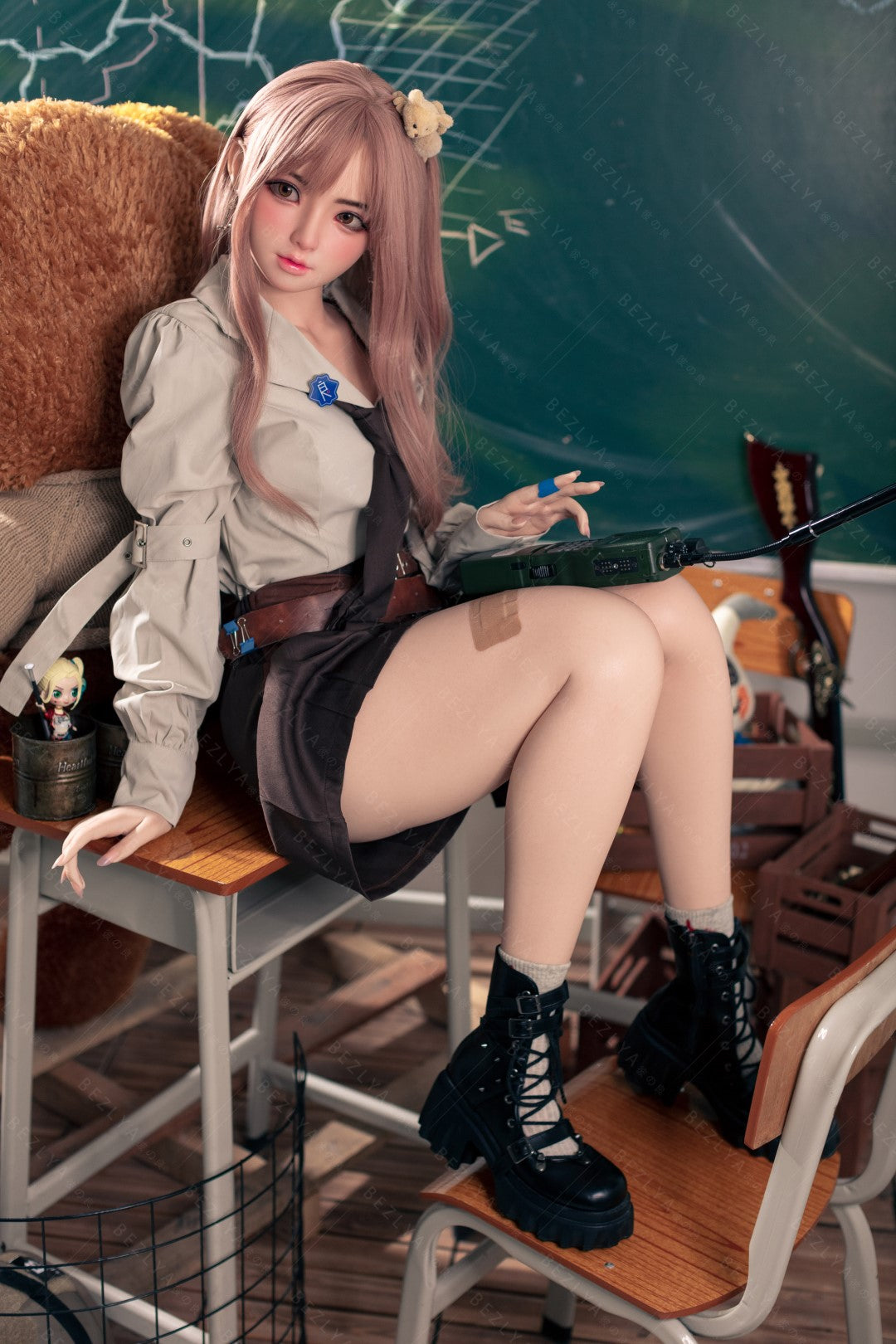 Convallarie poupée sexuelle (Bezlya Doll 155 cm bonnet B 2.1 Silicone)