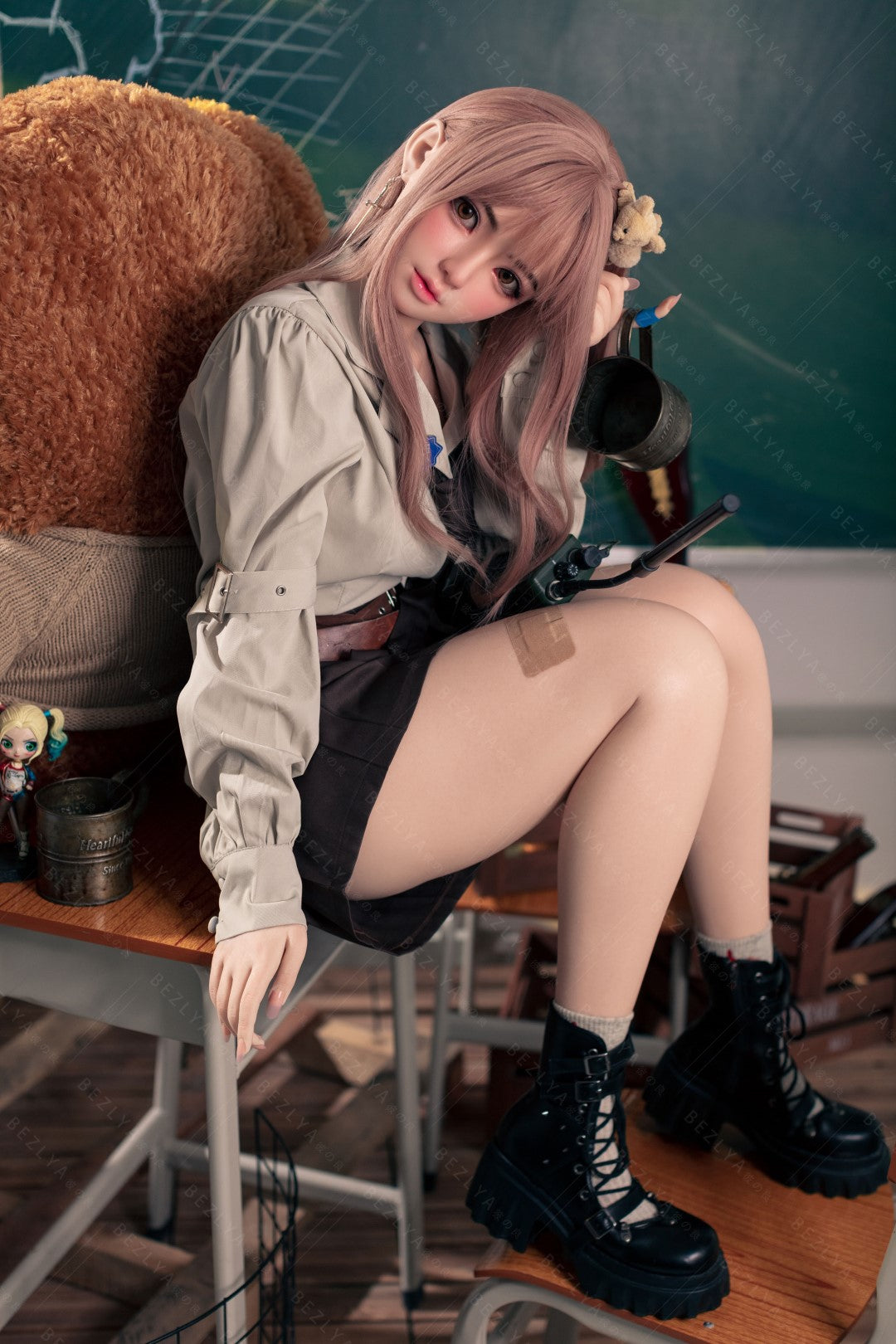 Convallarie poupée sexuelle (Bezlya Doll 155 cm bonnet B 2.1 Silicone)