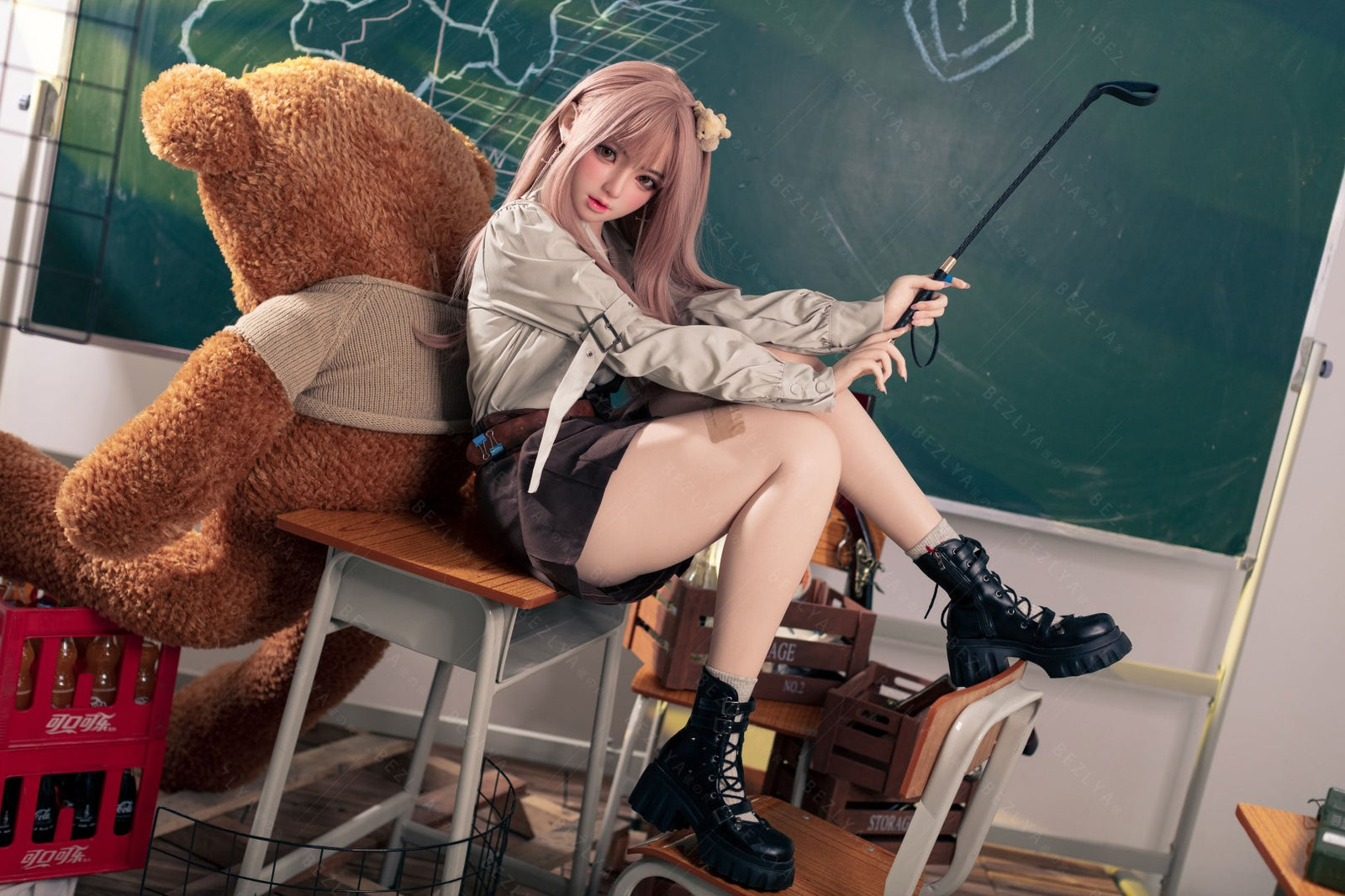 Convallarie poupée sexuelle (Bezlya Doll 155 cm bonnet B 2.1 Silicone)