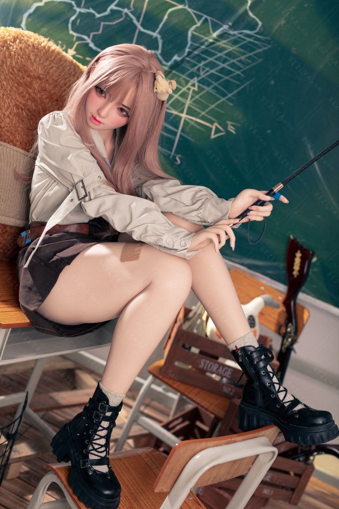 Convallarie poupée sexuelle (Bezlya Doll 155 cm bonnet B 2.1 Silicone)