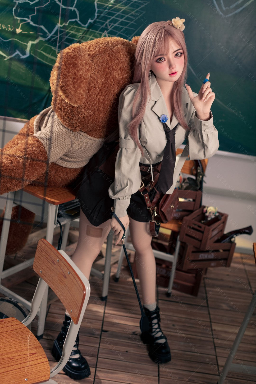 Convallarie poupée sexuelle (Bezlya Doll 155 cm bonnet B 2.1 Silicone)