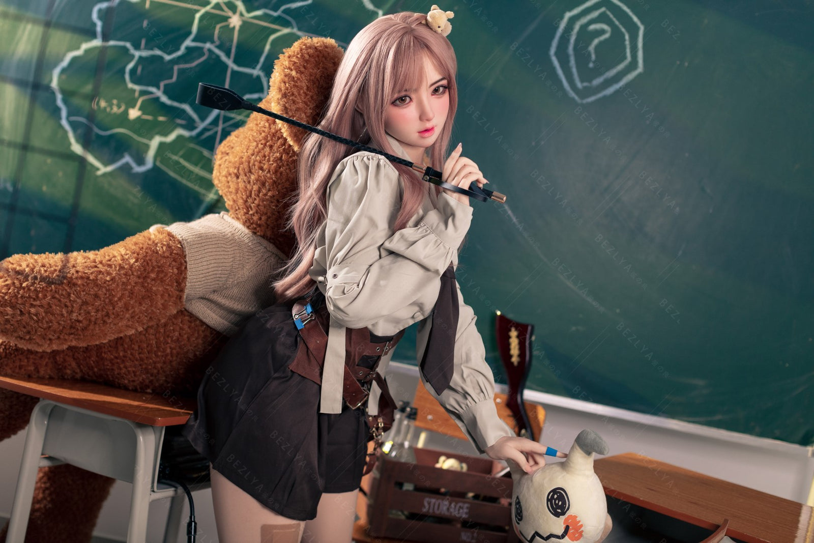 Convallarie poupée sexuelle (Bezlya Doll 155 cm bonnet B 2.1 Silicone)