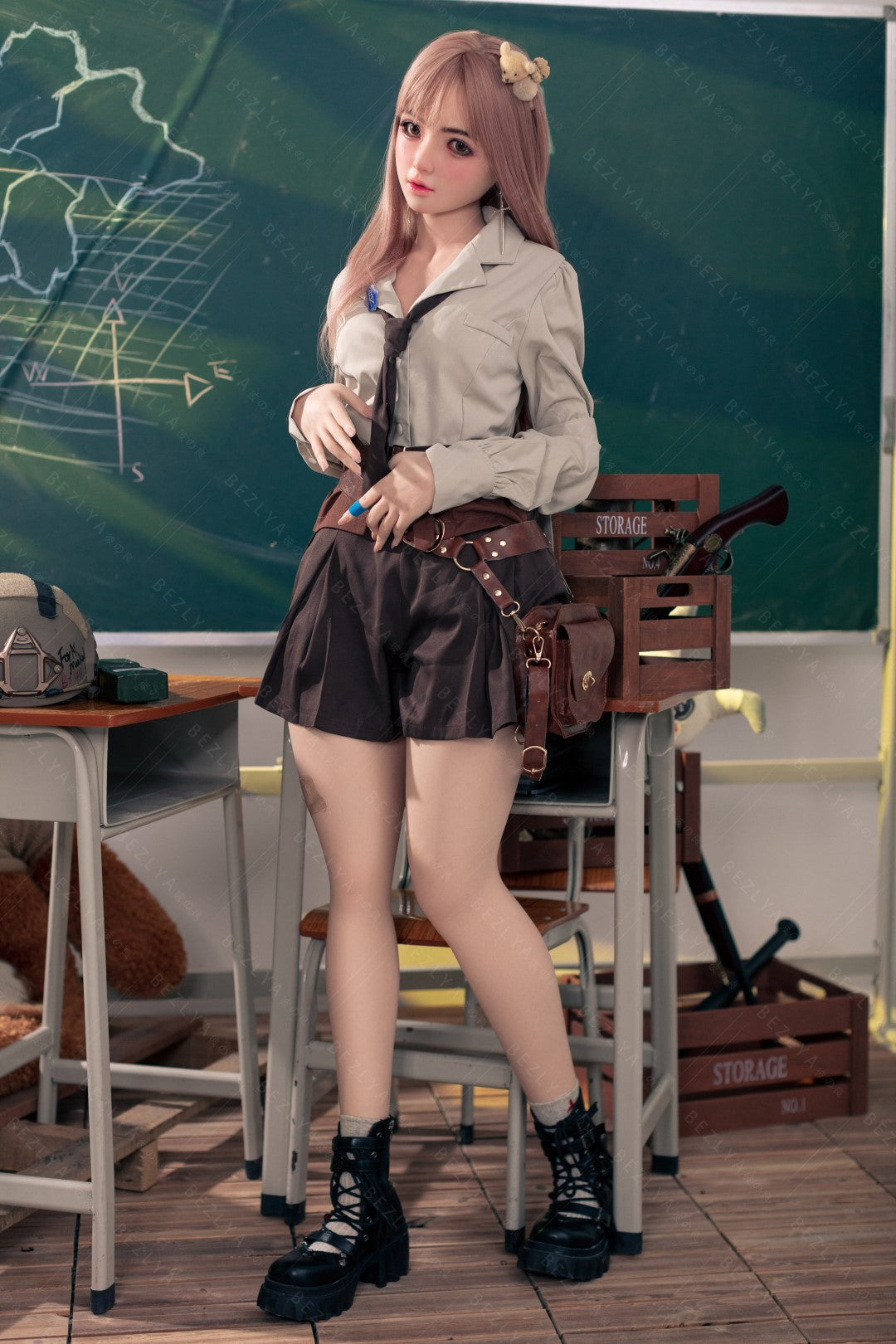 Convallarie poupée sexuelle (Bezlya Doll 155 cm bonnet B 2.1 Silicone)