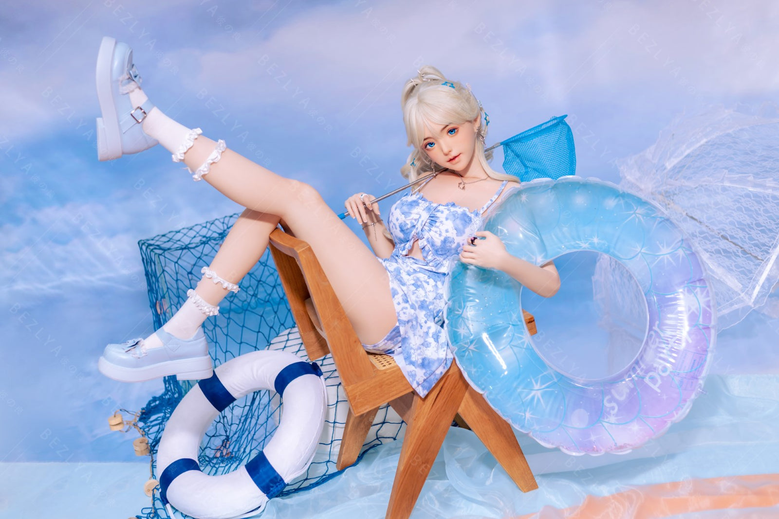 Pisum poupée sexuelle (Bezlya Doll 149 cm bonnet D 2.1 Silicone)