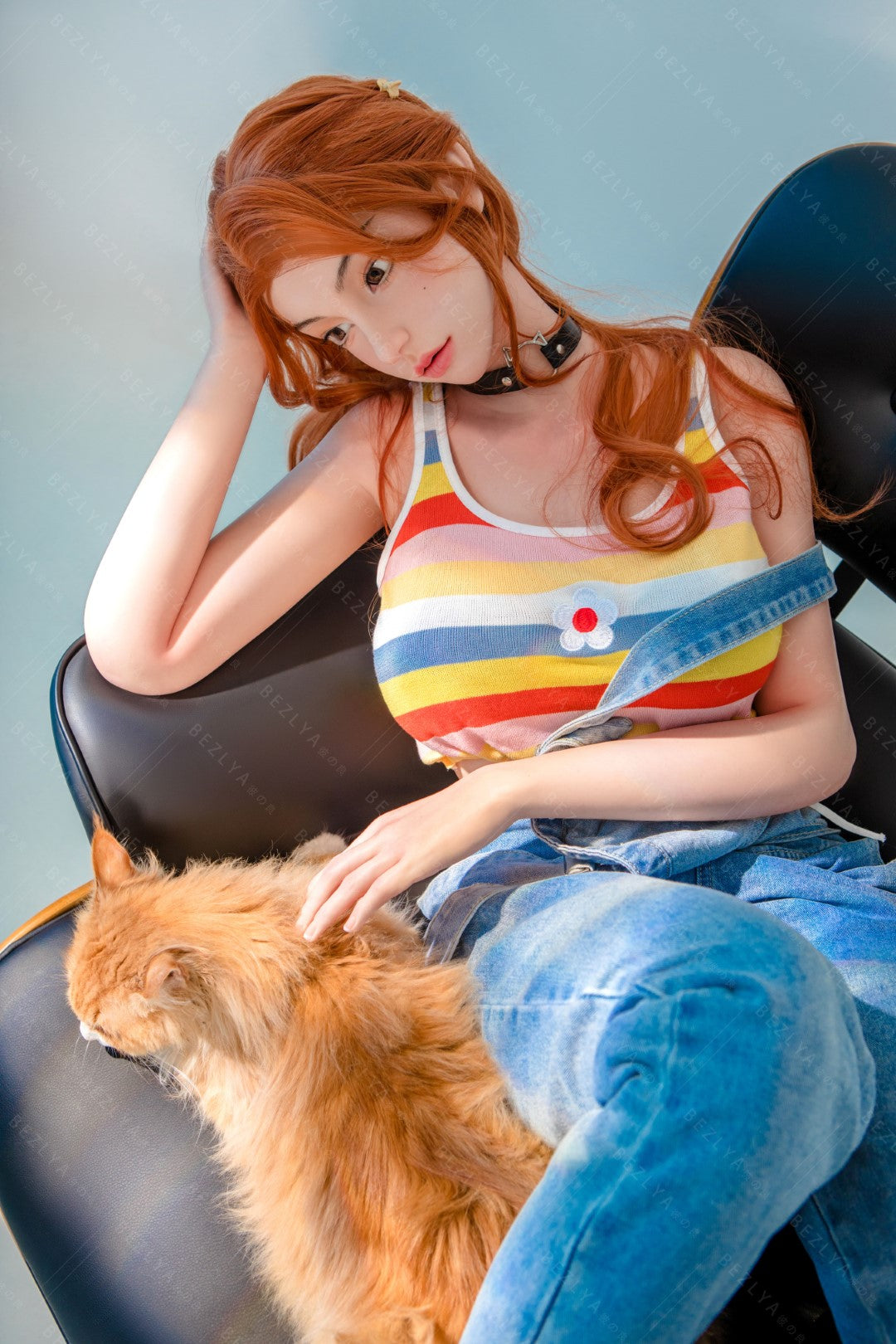 Aglaia poupée sexuelle (Bezlya Doll 163 cm bonnet C 2.1 Silicone)