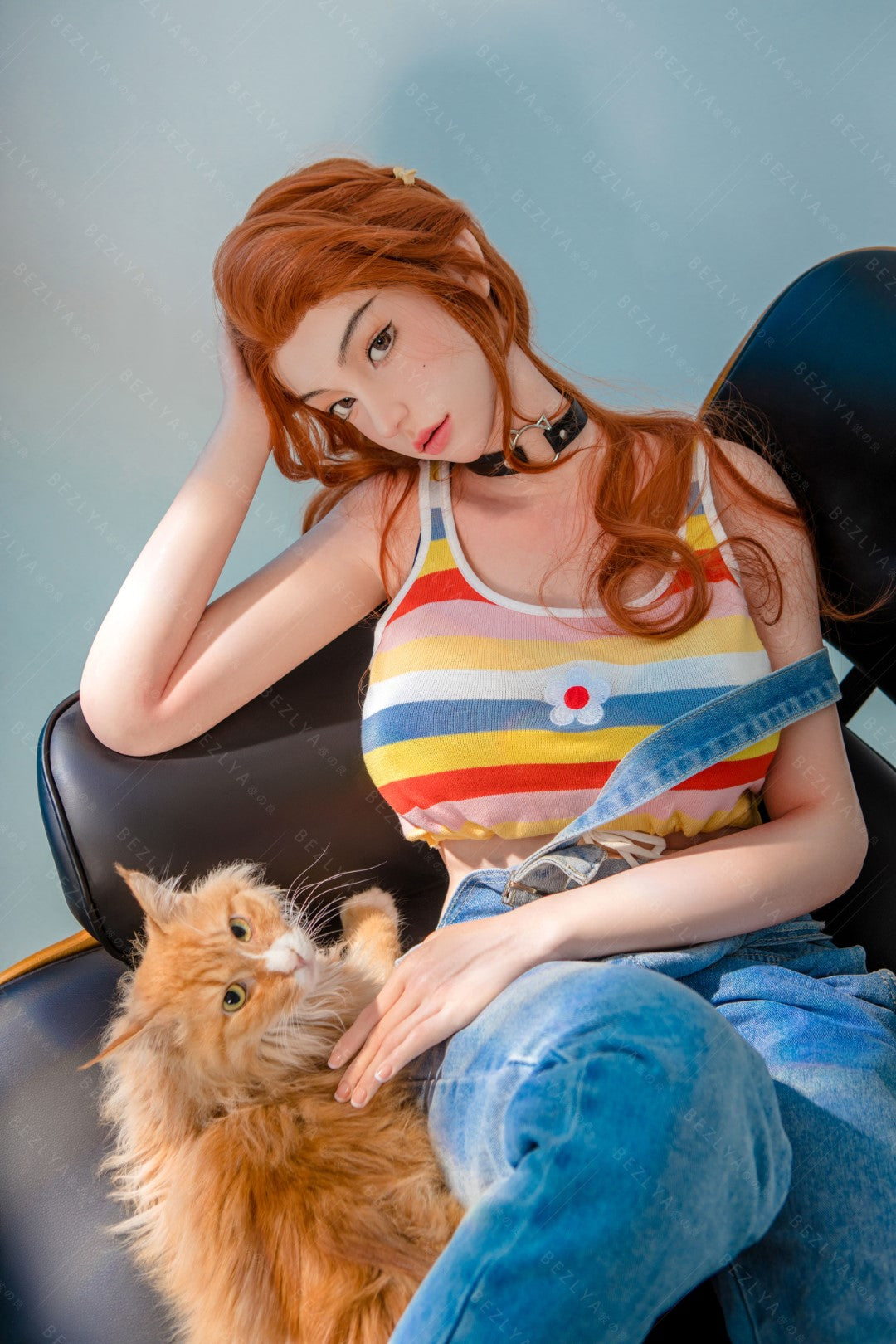 Aglaia poupée sexuelle (Bezlya Doll 163 cm bonnet C 2.1 Silicone)