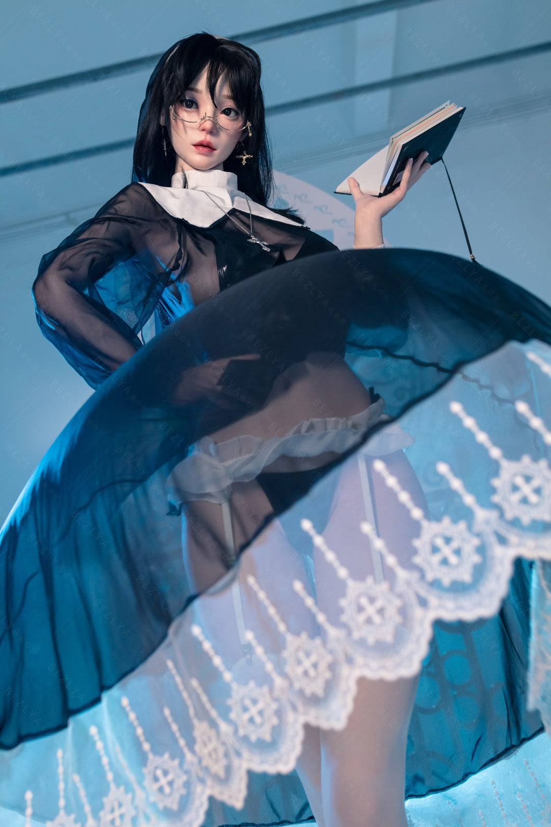 Albizia poupée sexuelle (Bezlya Doll 168cm F-Kupa 2.2U Silicone)