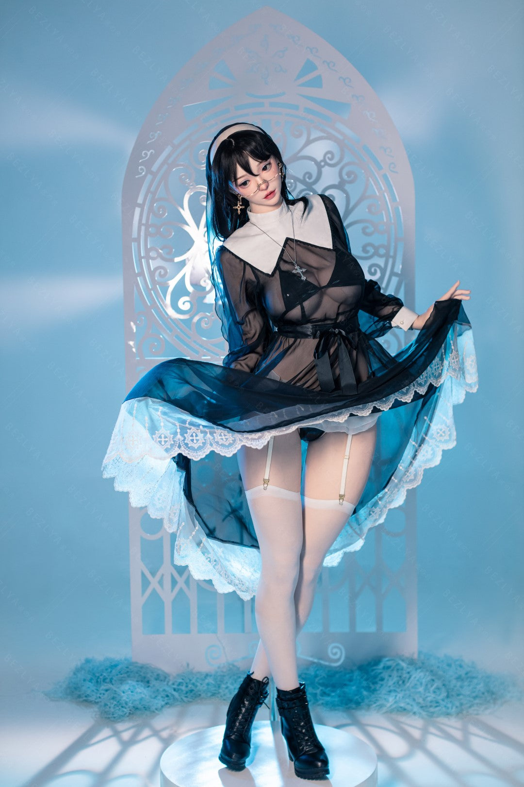 Albizia poupée sexuelle (Bezlya Doll 168 cm F bonnet 2.2U Silicone)