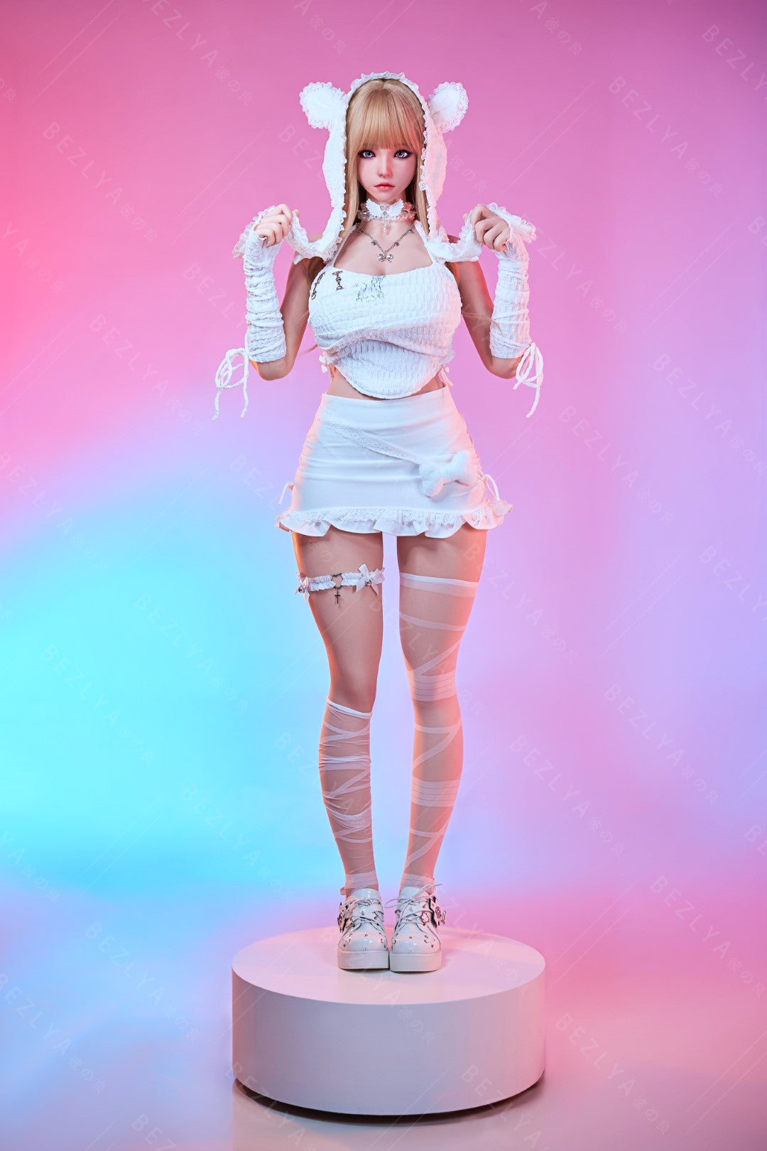 Calla poupée sexuelle (Bezlya Doll 155 cm E-cup 2.2CF Silicone)