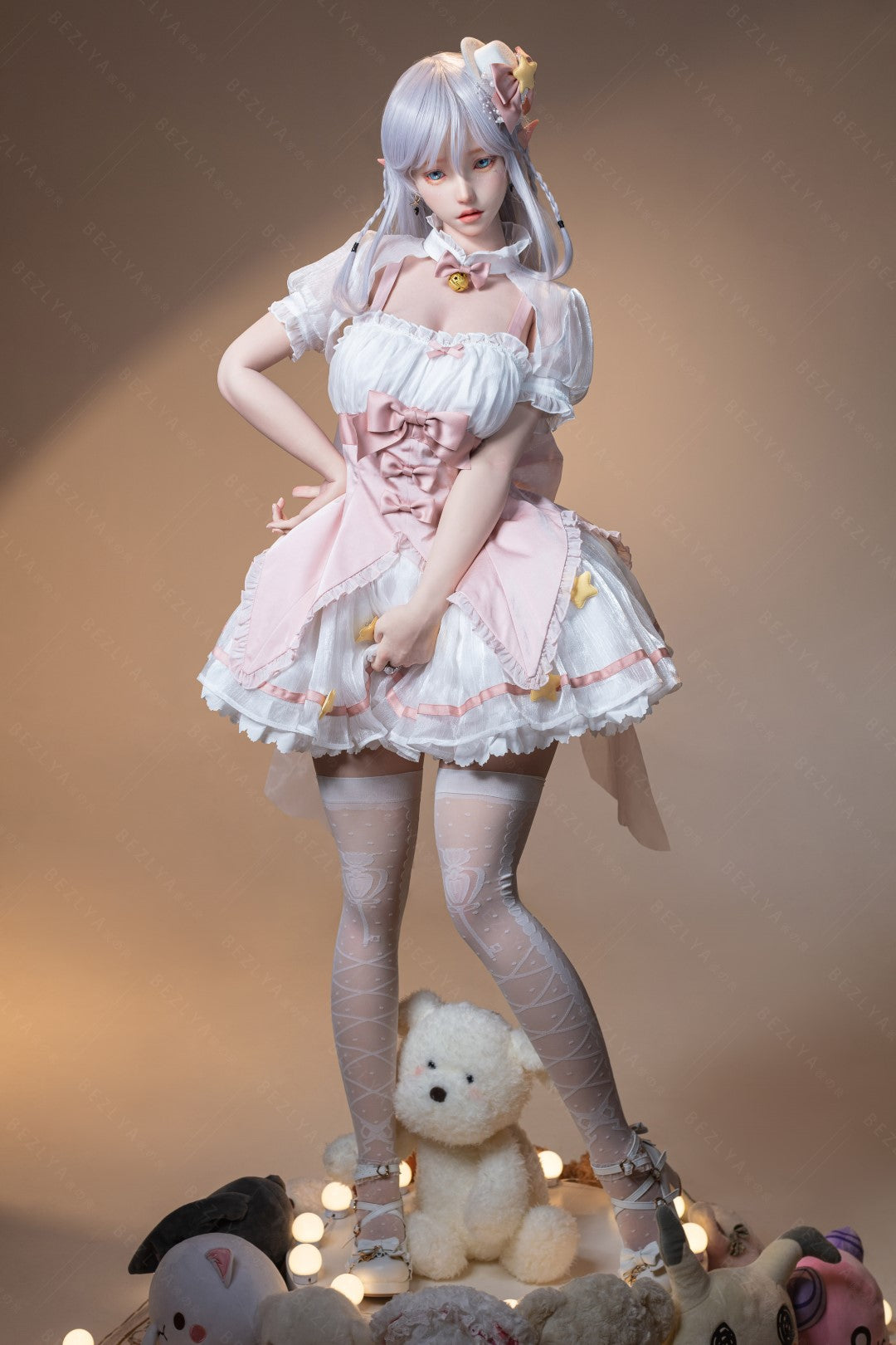 Calla poupée sexuelle (Bezlya Doll 155 cm E-cup 2.2CF Silicone)