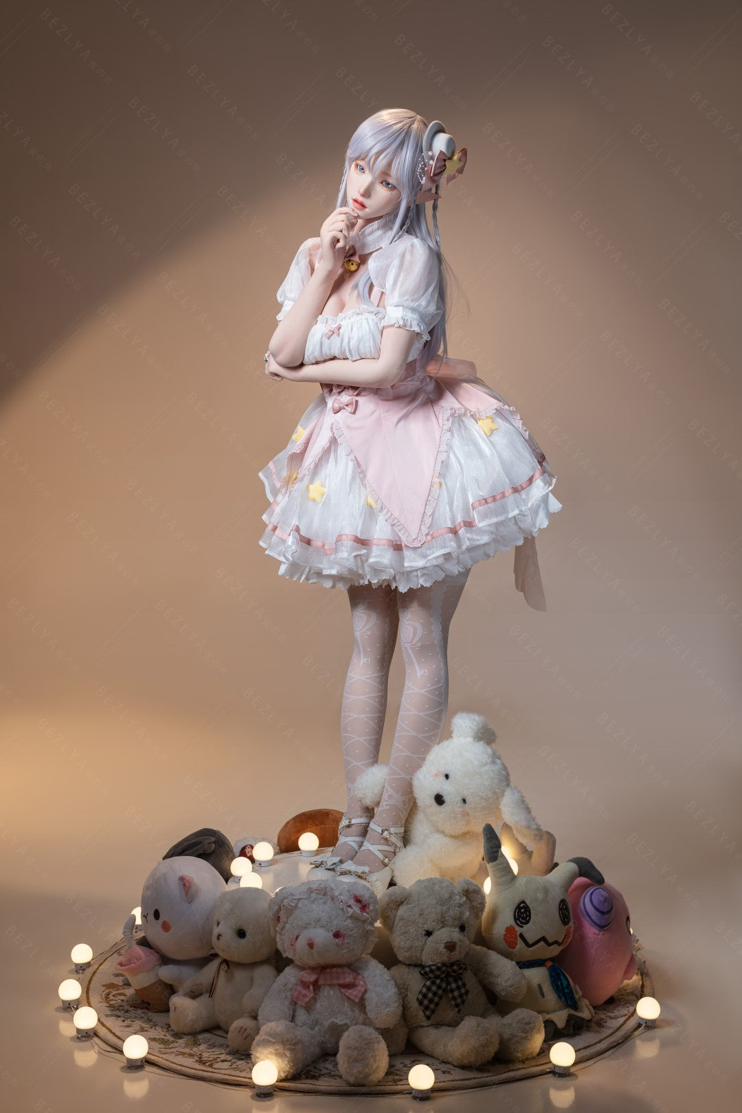 Calla poupée sexuelle (Bezlya Doll 155 cm E-cup 2.2CF Silicone)