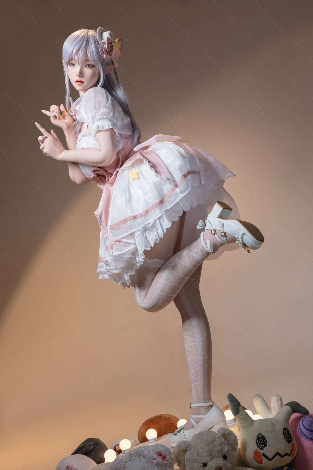 Calla poupée sexuelle (Bezlya Doll 155 cm E-cup 2.2CF Silicone)