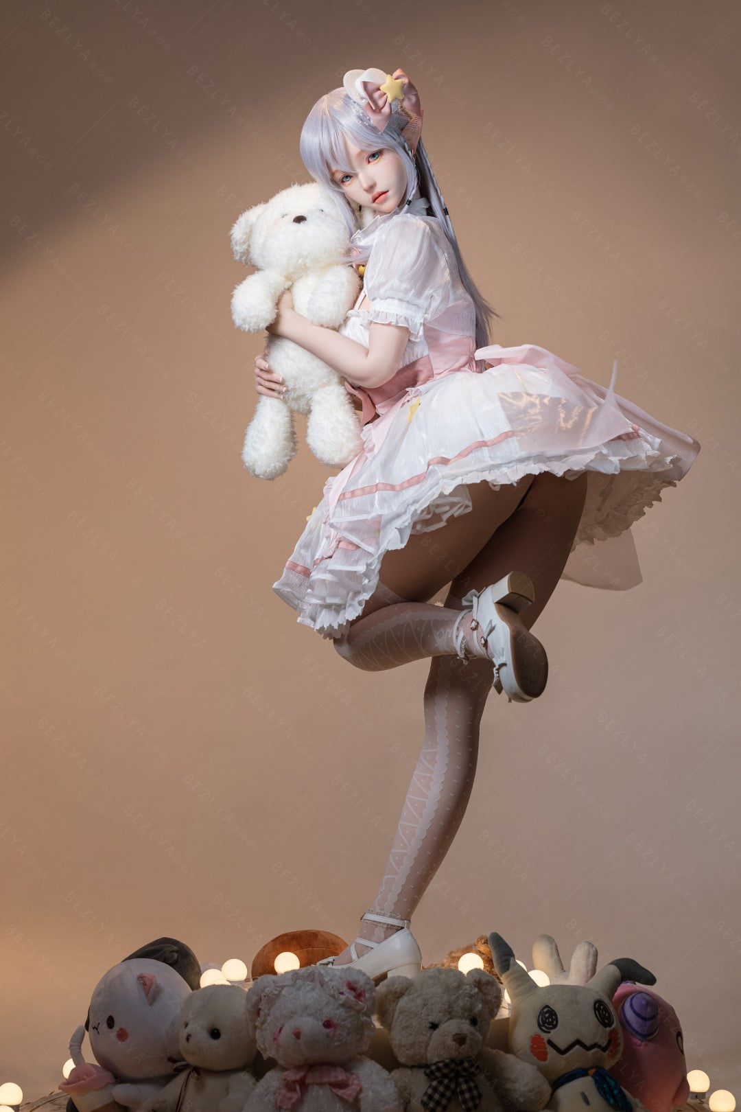 Calla poupée sexuelle (Bezlya Doll 155 cm E-cup 2.2CF Silicone)