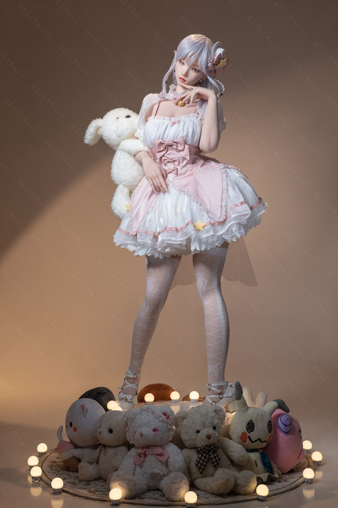 Calla poupée sexuelle (Bezlya Doll 155 cm E-cup 2.2CF Silicone)