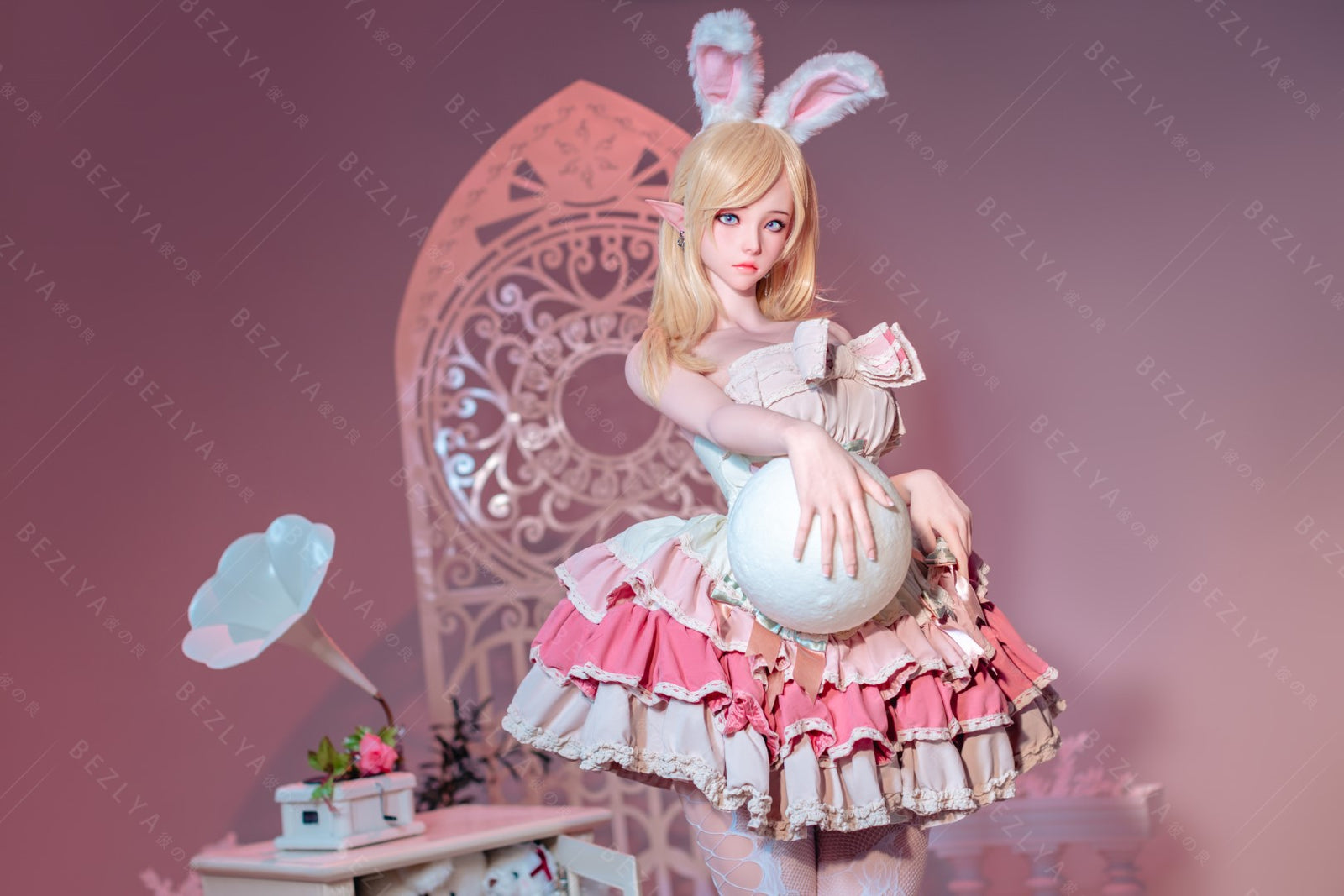 Calla poupée sexuelle (Bezlya Doll 155 cm E-cup 2.2CF Silicone)