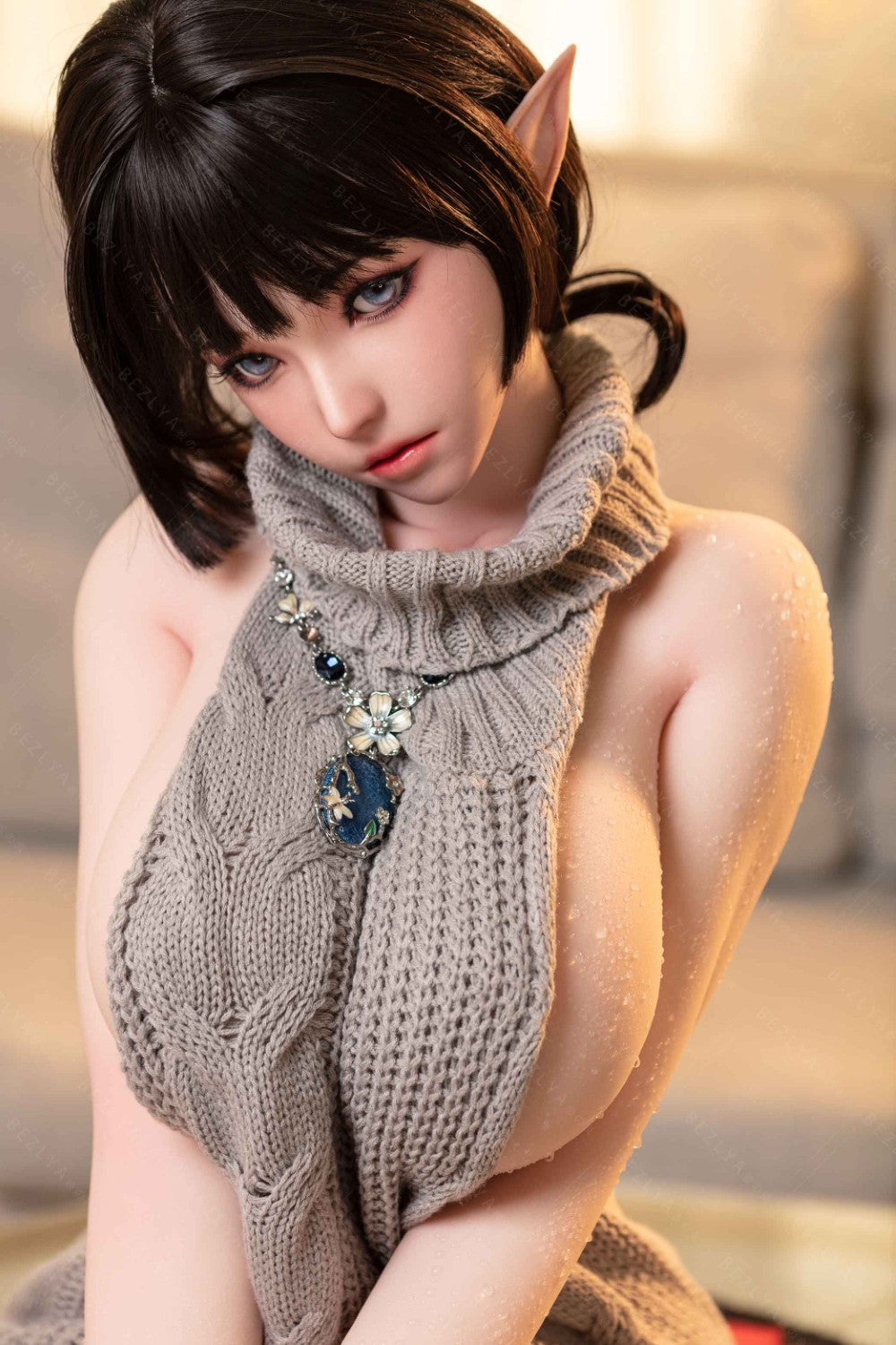 Call poupée sexuelle (Bezlya Doll 155 cm F-Cup 2.0 TPE + silicone)
