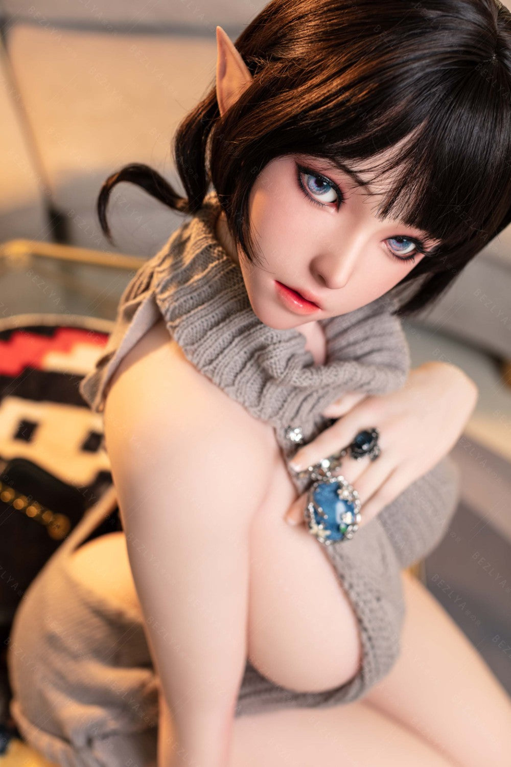 Calla poupée sexuelle (Bezlya Doll Bonnet F 155 cm 2.0 TPE+Silicone)