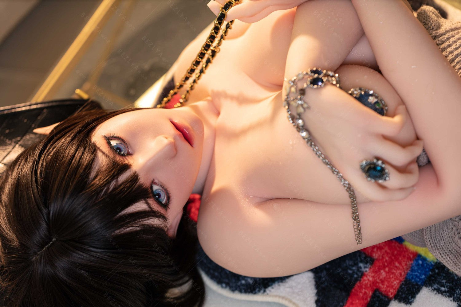 Calla poupée sexuelle (Bezlya Doll Bonnet F 155 cm 2.0 TPE+Silicone)