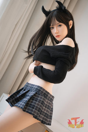 Ann poupée sexuelle (Top Fire Doll 158cm D-Kupa T10 Silicone)
