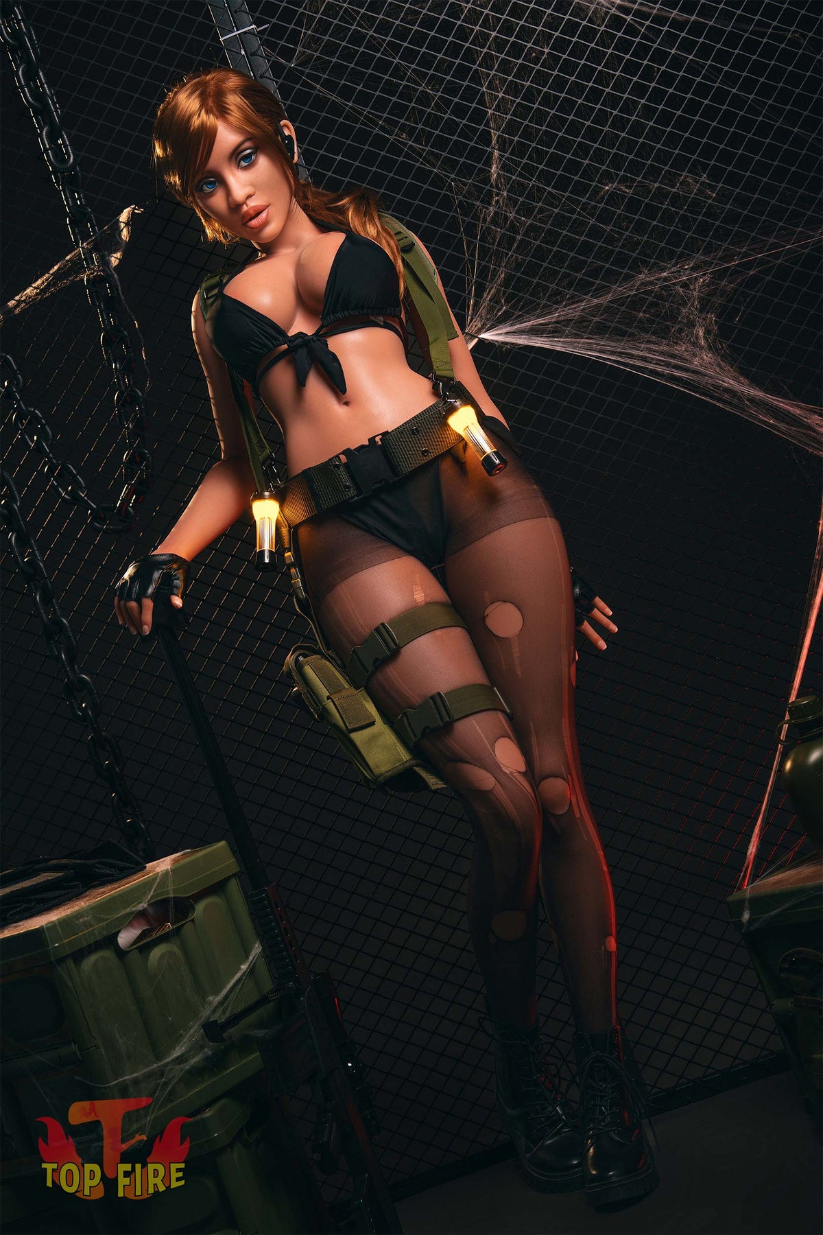 Hédy poupée sexuelle (Top Fire Doll 163cm Bonnet G T04 Silicone)