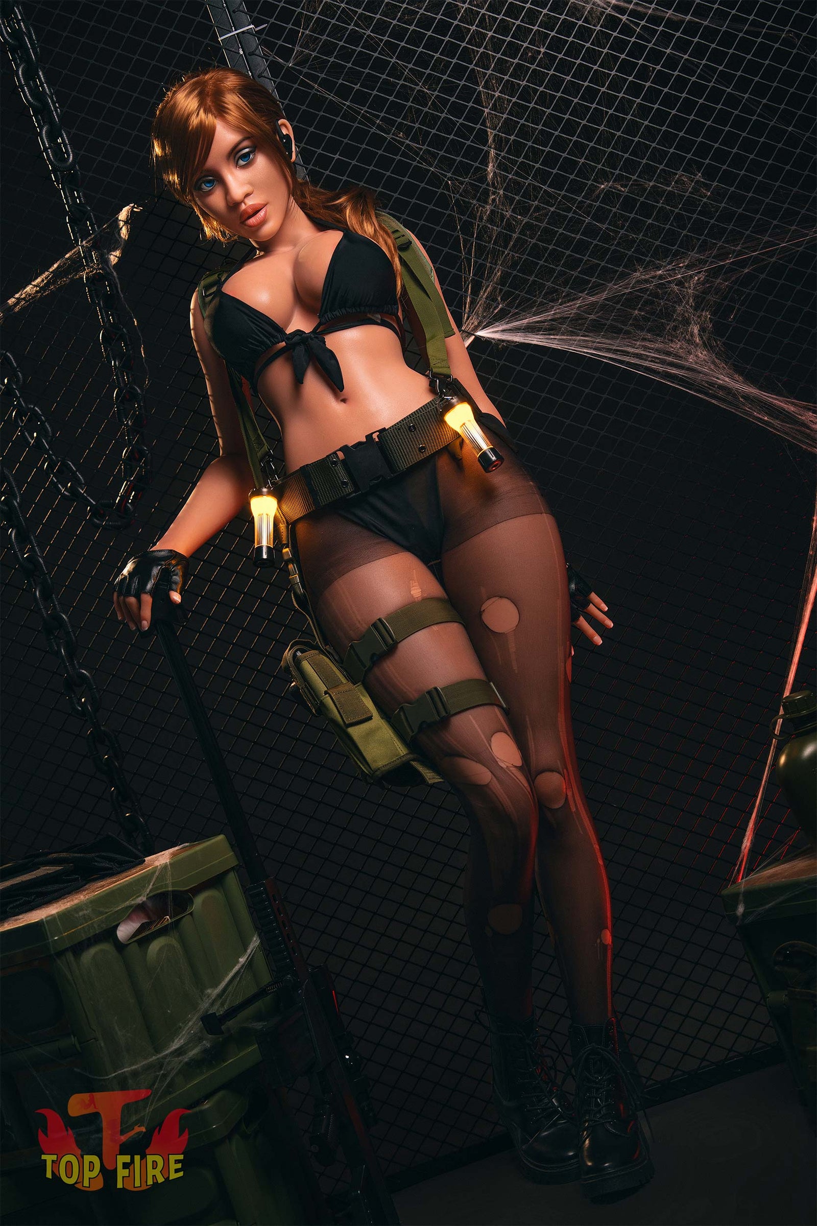 Hédy poupée sexuelle (Top Fire Doll 163cm Bonnet G T04 Silicone)