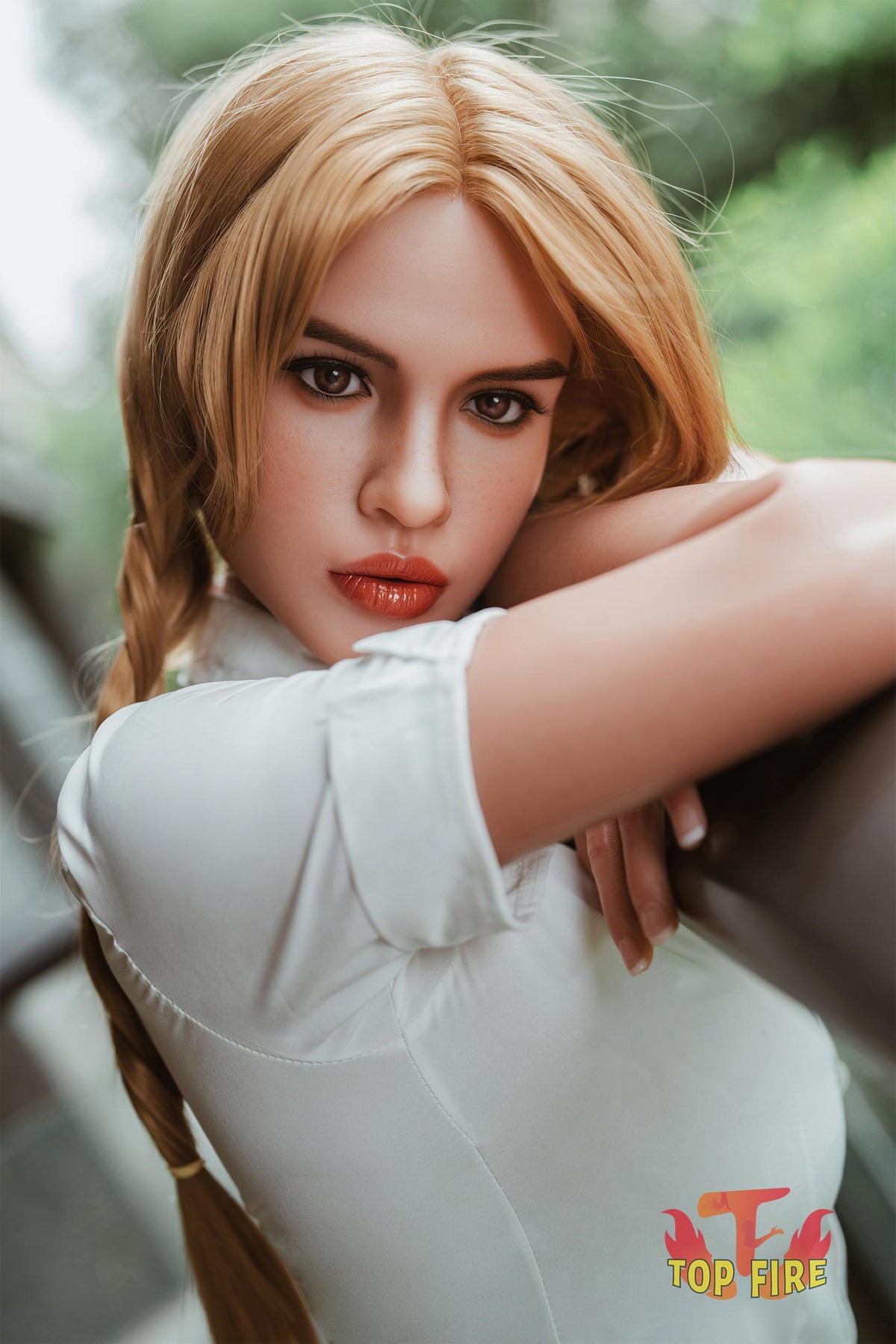 Chloé poupée sexuelle (Top Fire Doll 170 cm E-cup T24 Silicone)