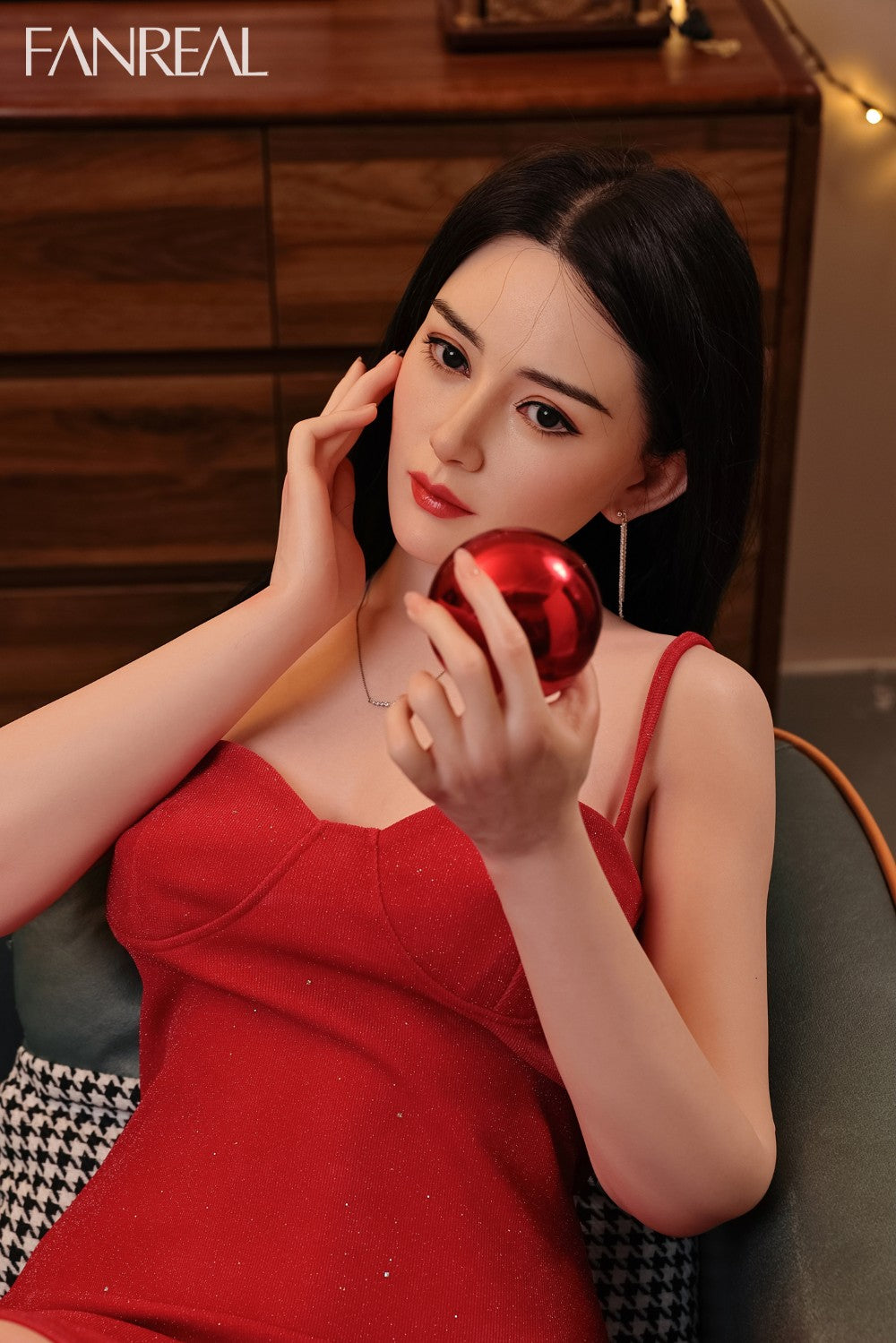 Lingue poupée sexuelle (FanReal Doll Silicone D-Cup 170cm)