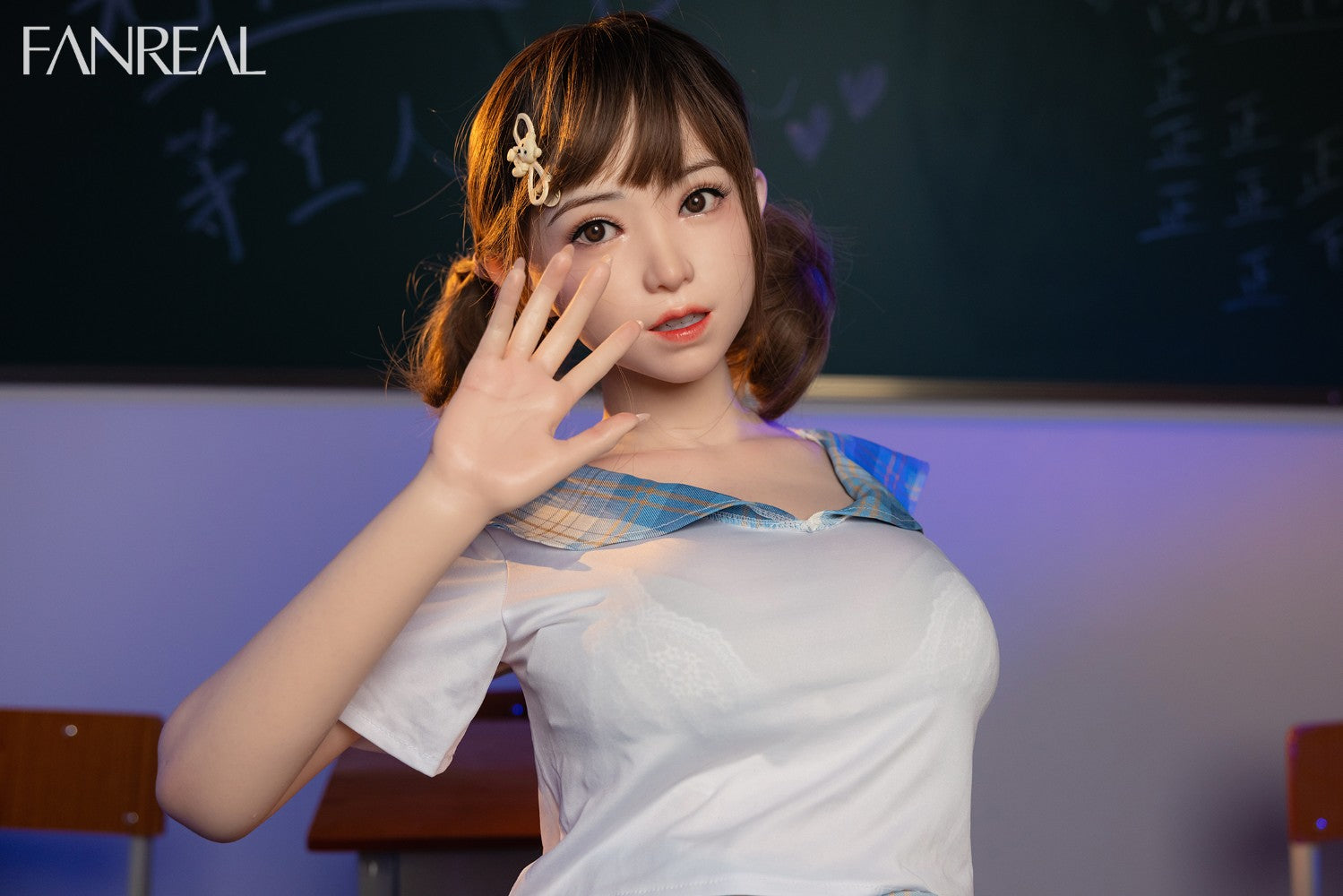 Mo poupée sexuelle (FanReal Doll 155 cm F-cup Silicone)