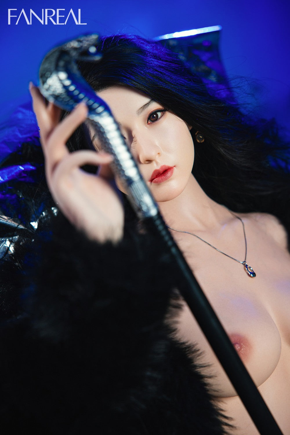 Jing poupée sexuelle (FanReal Doll 162 cm Silicone C-Cup)