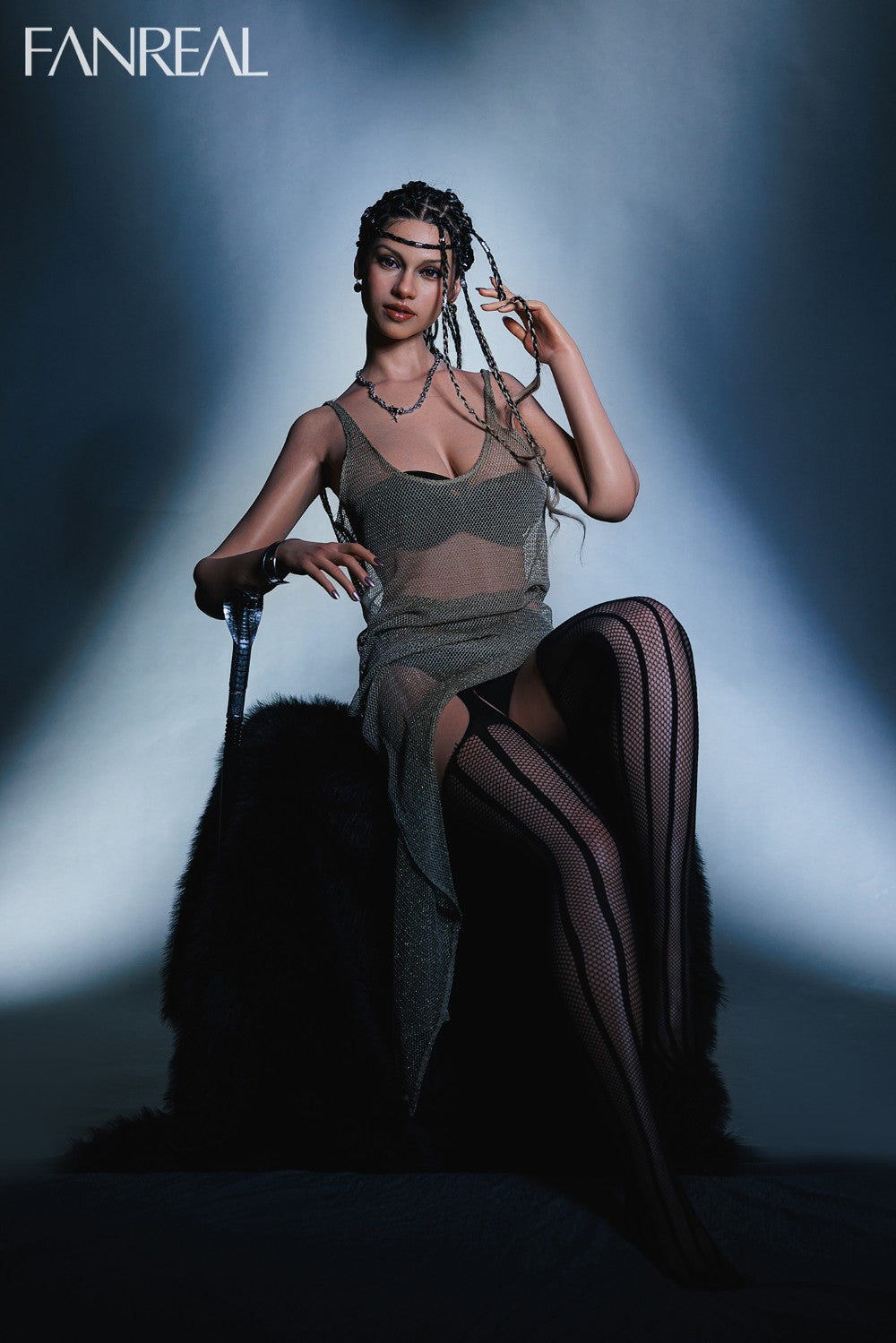 Vanessa poupée sexuelle (FanReal Doll 168cm F bonnet Silicone)